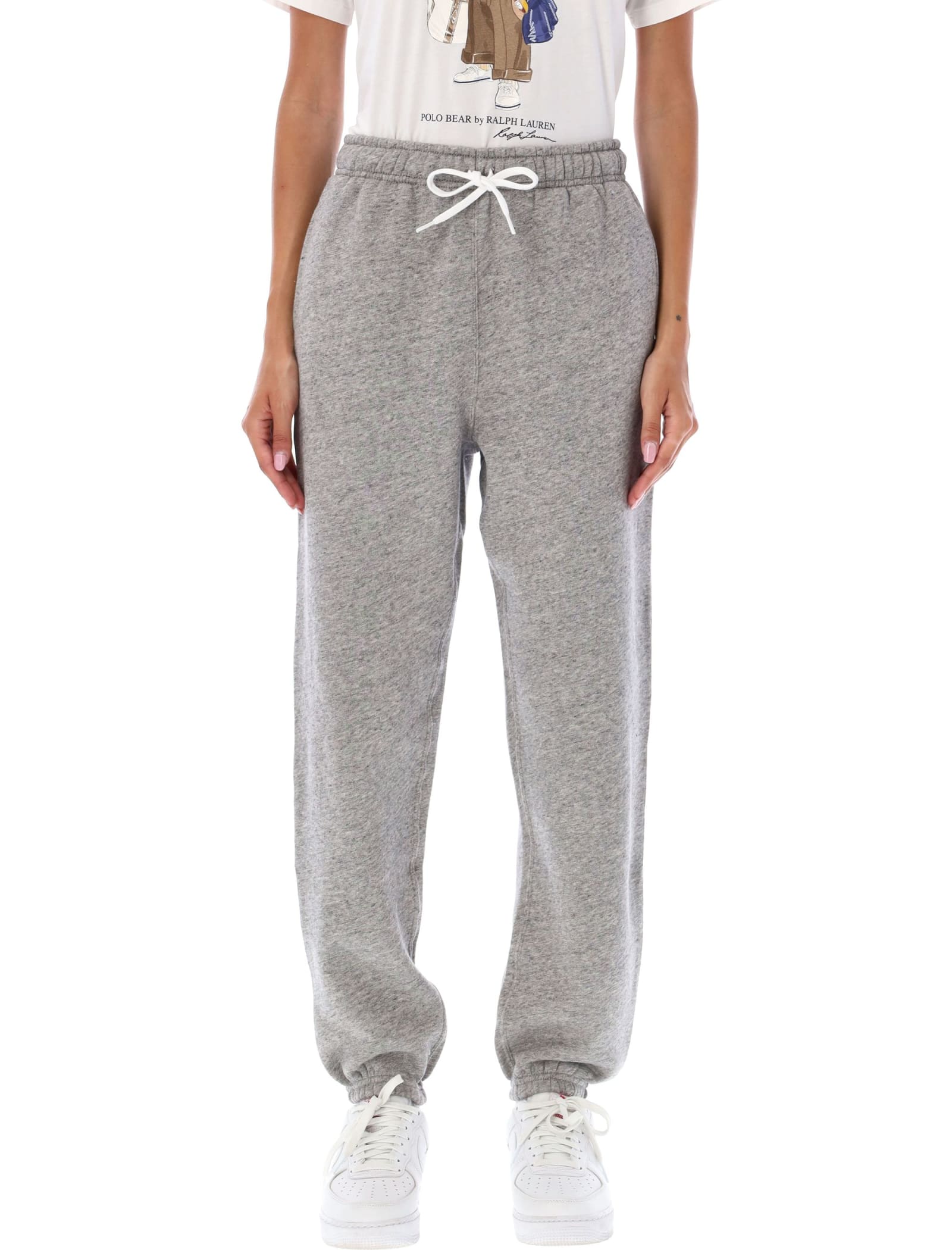 Polo Ralph Lauren Classic Jogging Pants In Gray