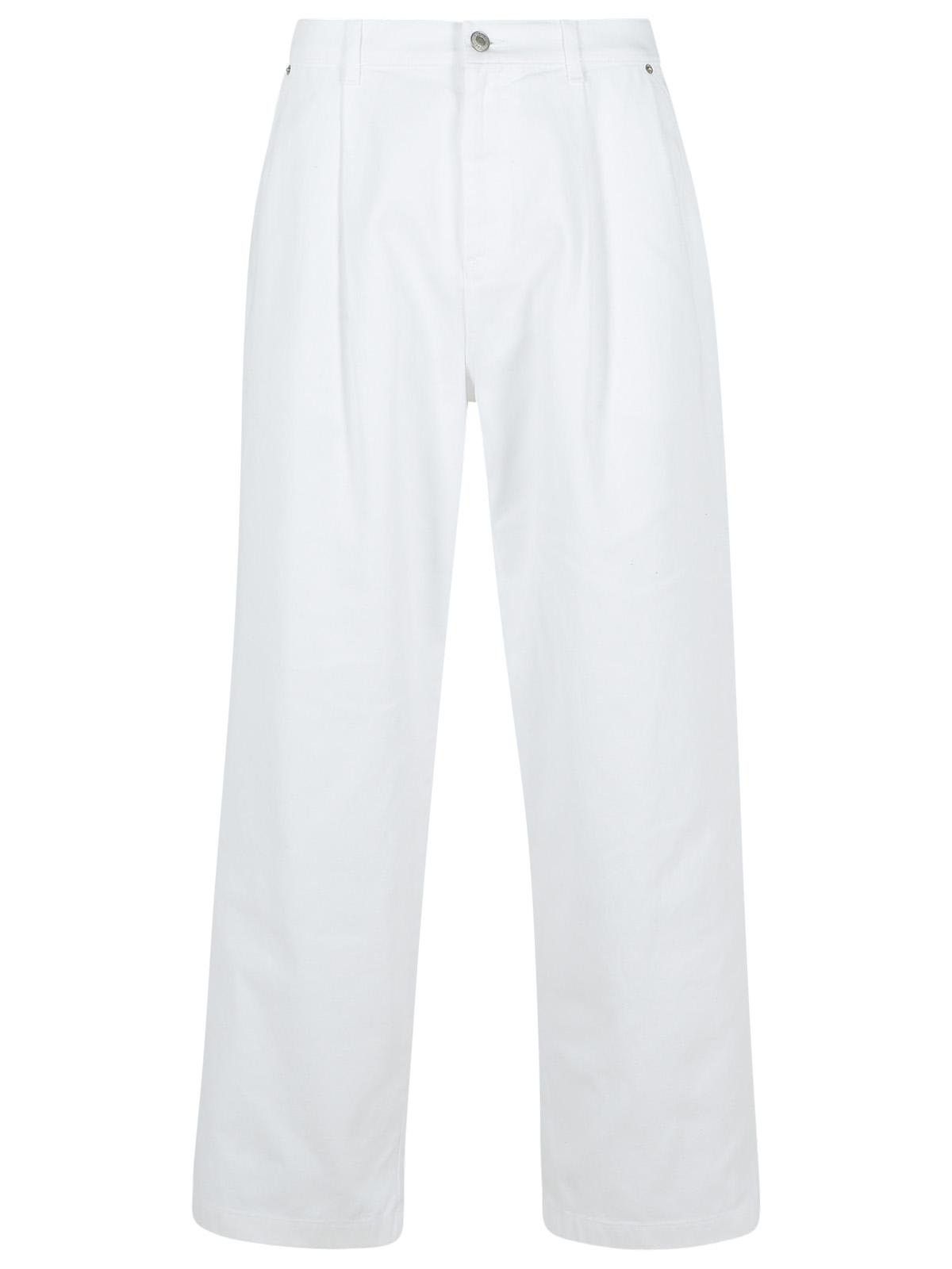 White Cotton Pants