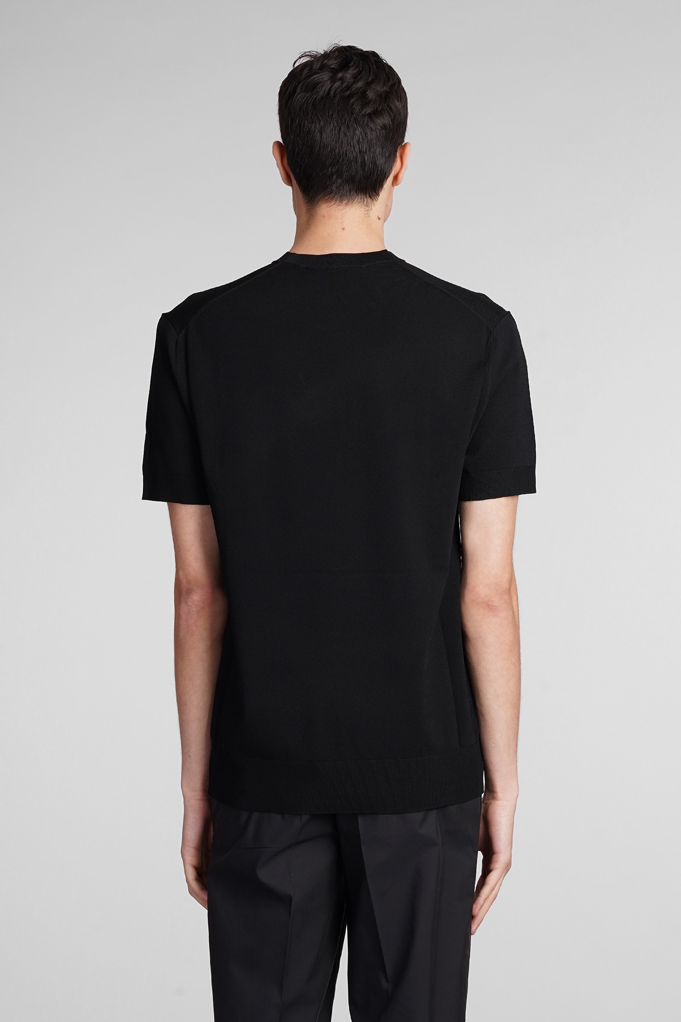 Shop Neil Barrett T-shirt In Black Viscose