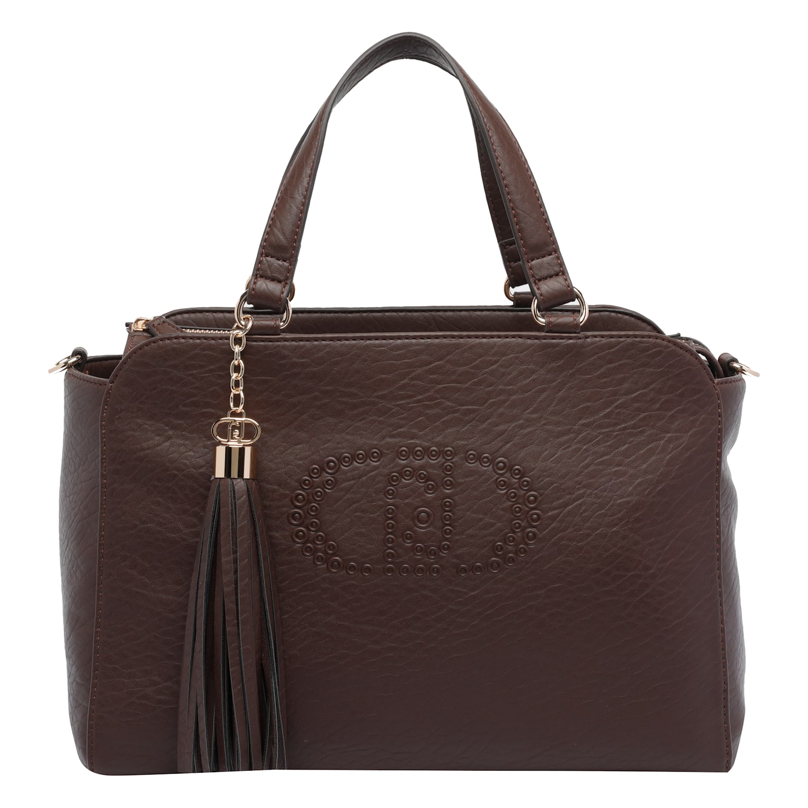 Liu •jo Tassel-embellished Tote Bag In Brown