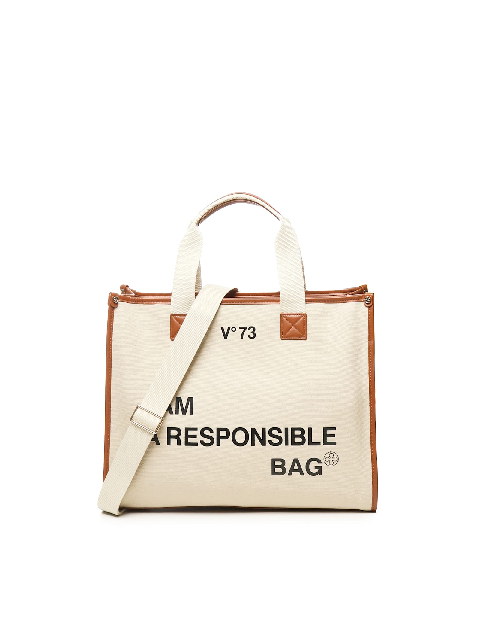 V73 Responsibility Cotton Tote Bag