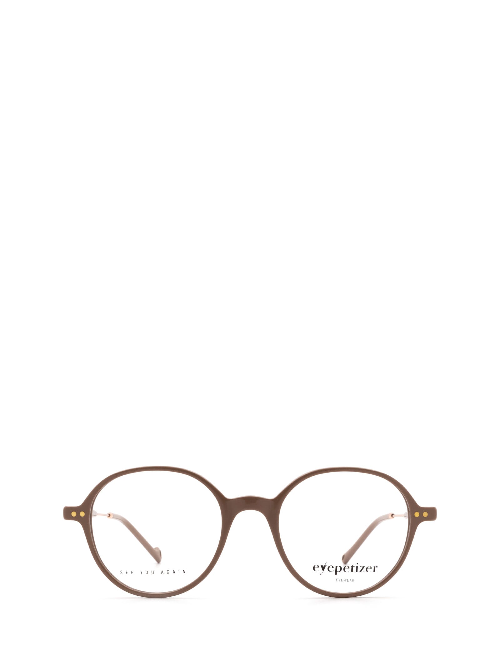 Six Beige Glasses