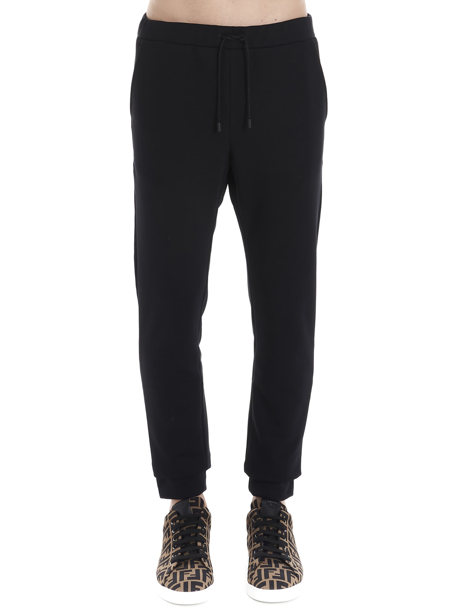 Fendi Sweatpants In Black