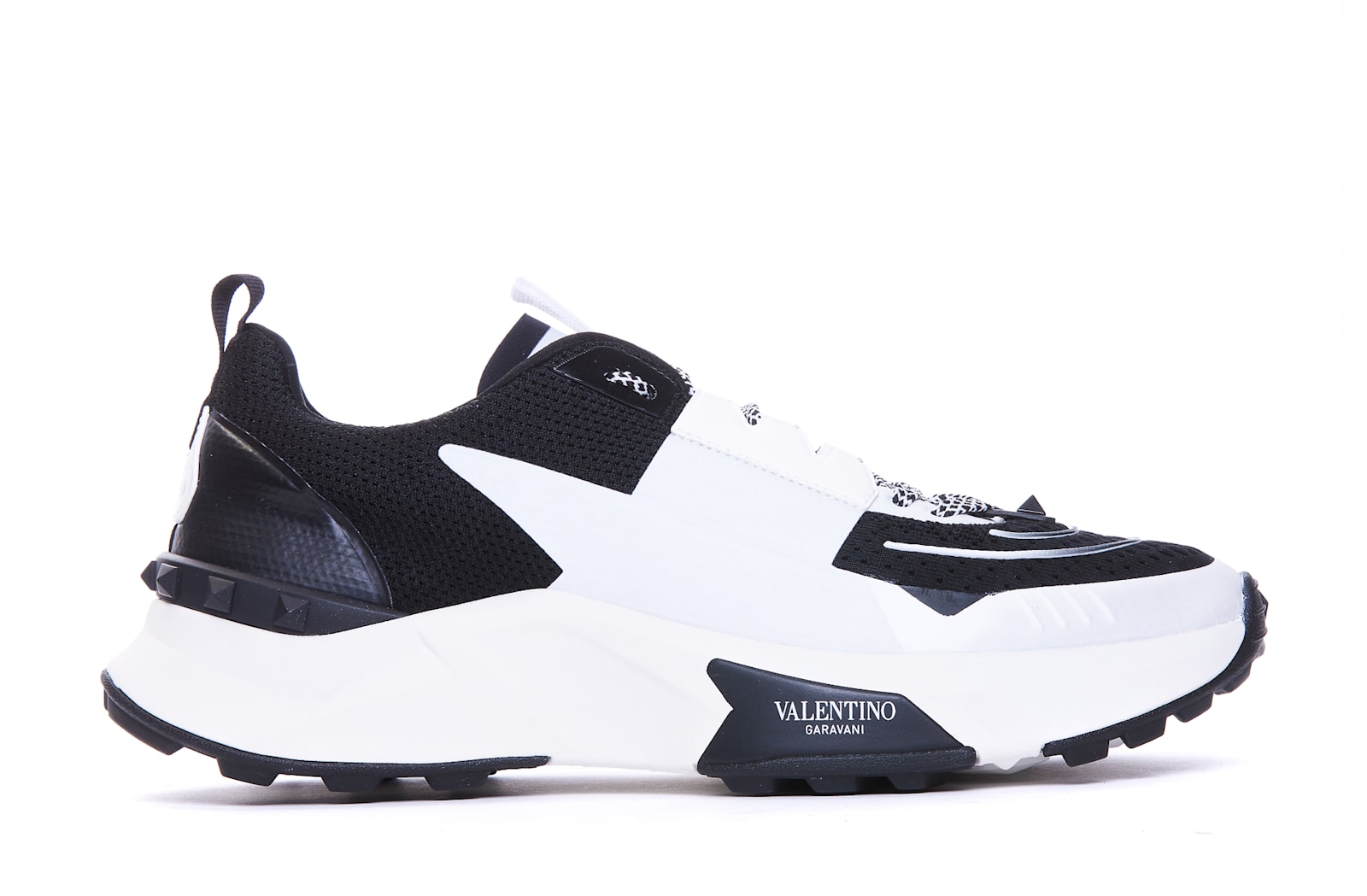 Shop Valentino True Act Sneakers In White