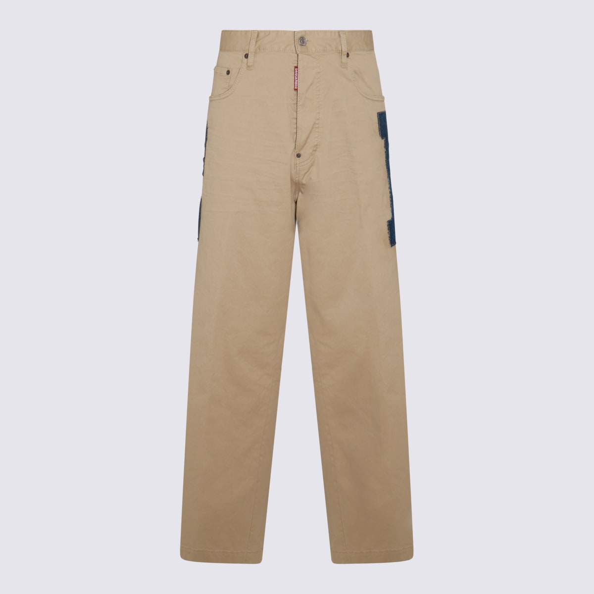 Dsquared2 Stone Cotton Pants