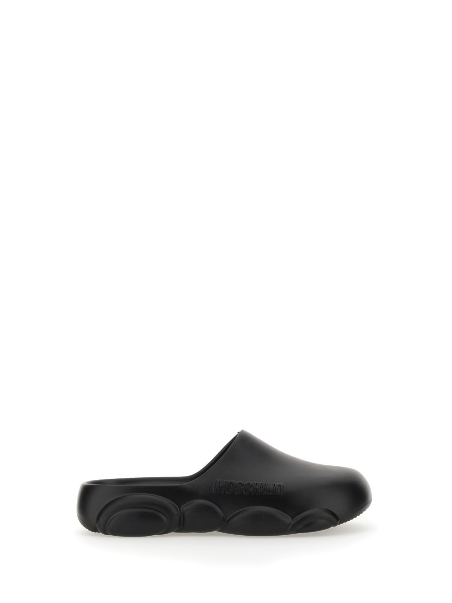 Rubber Teddy Sole Mules