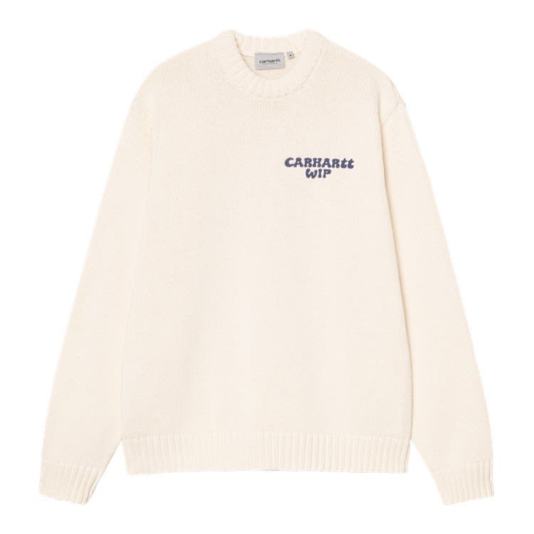 Carhartt Helix Intarsia Knit Sweater In Neutral