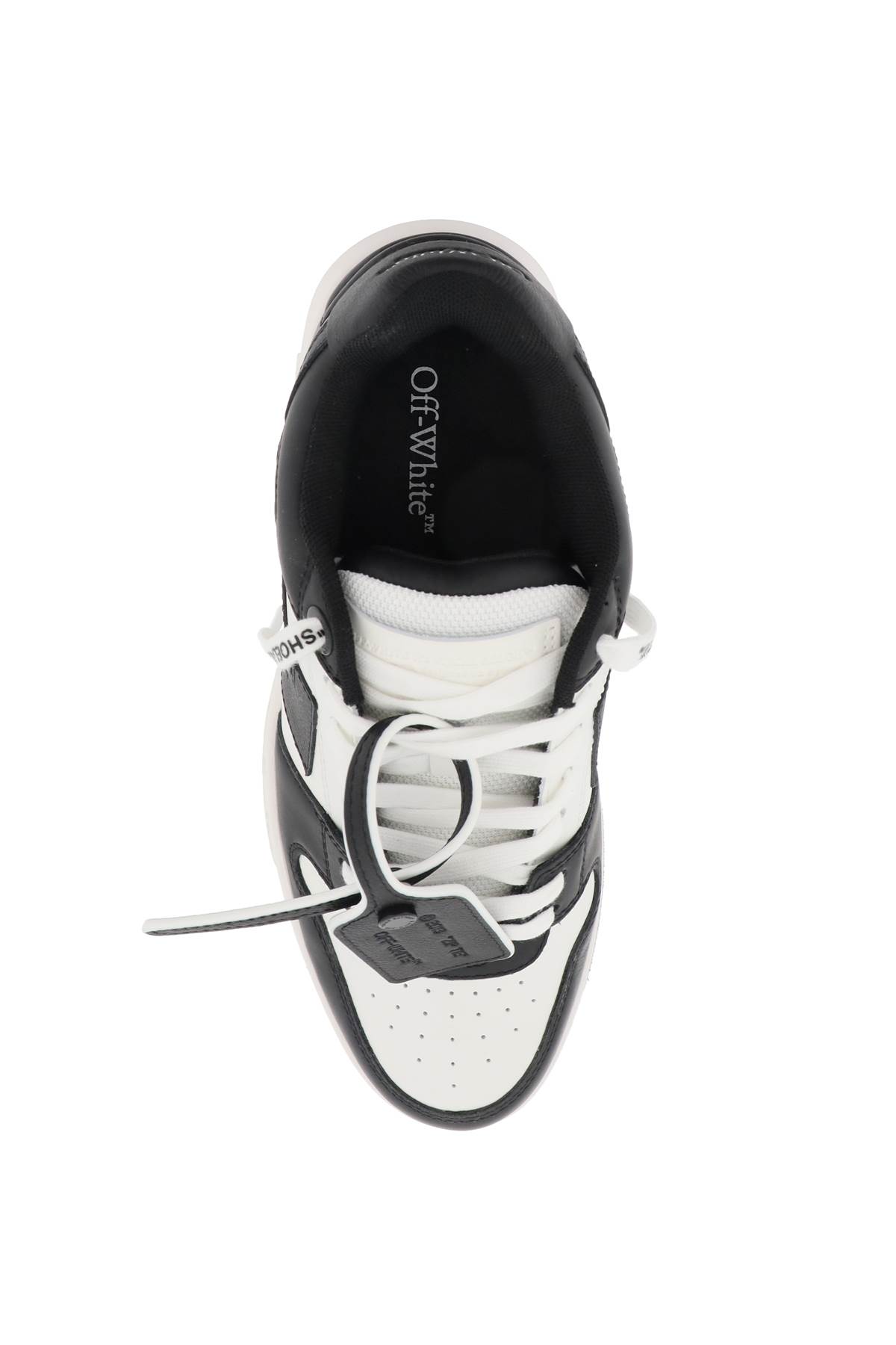 Off-white Off White Out Of Office Leather Sneakers In Multi