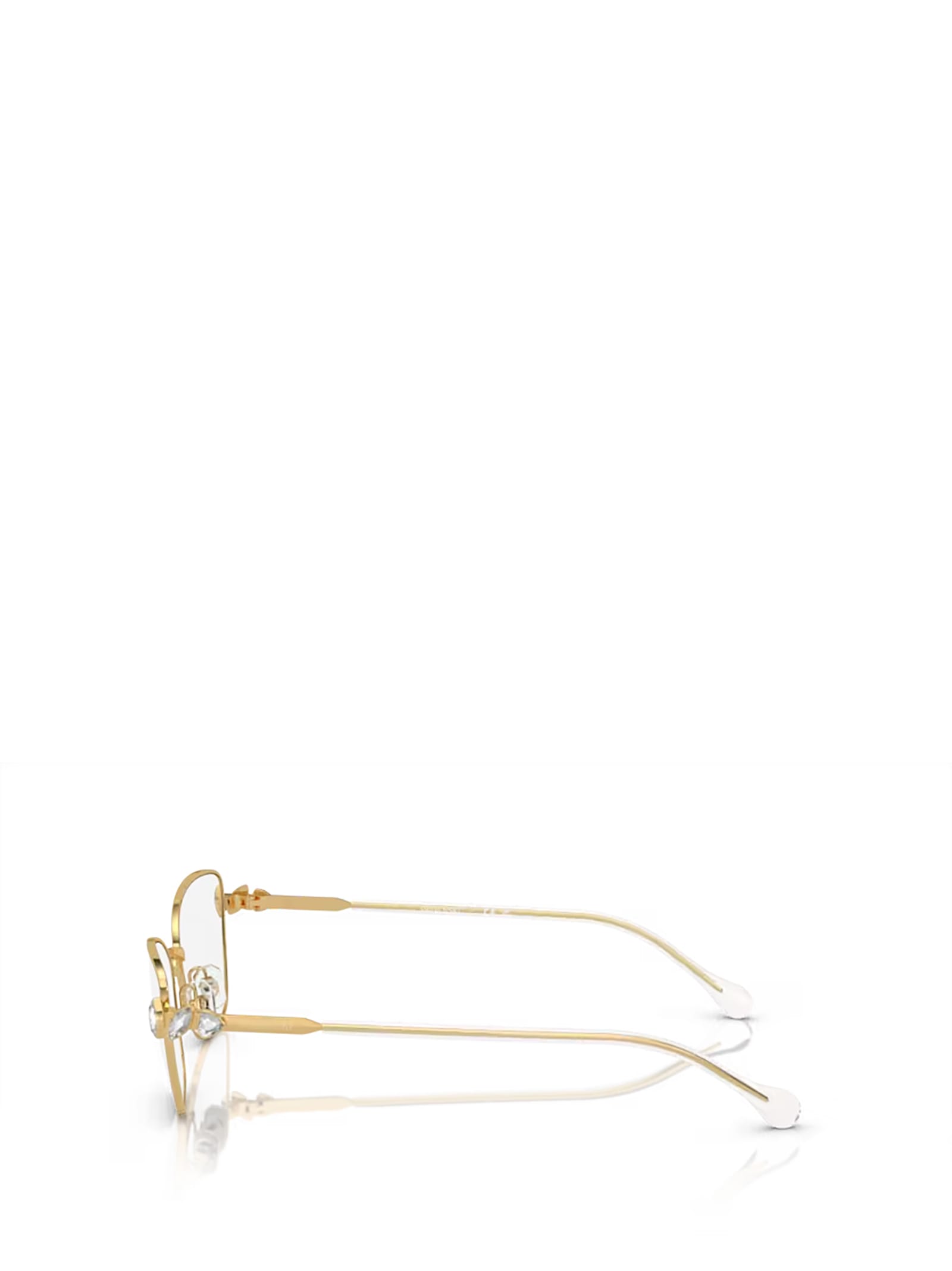 Shop Swarovski Sk1006 Gold Glasses