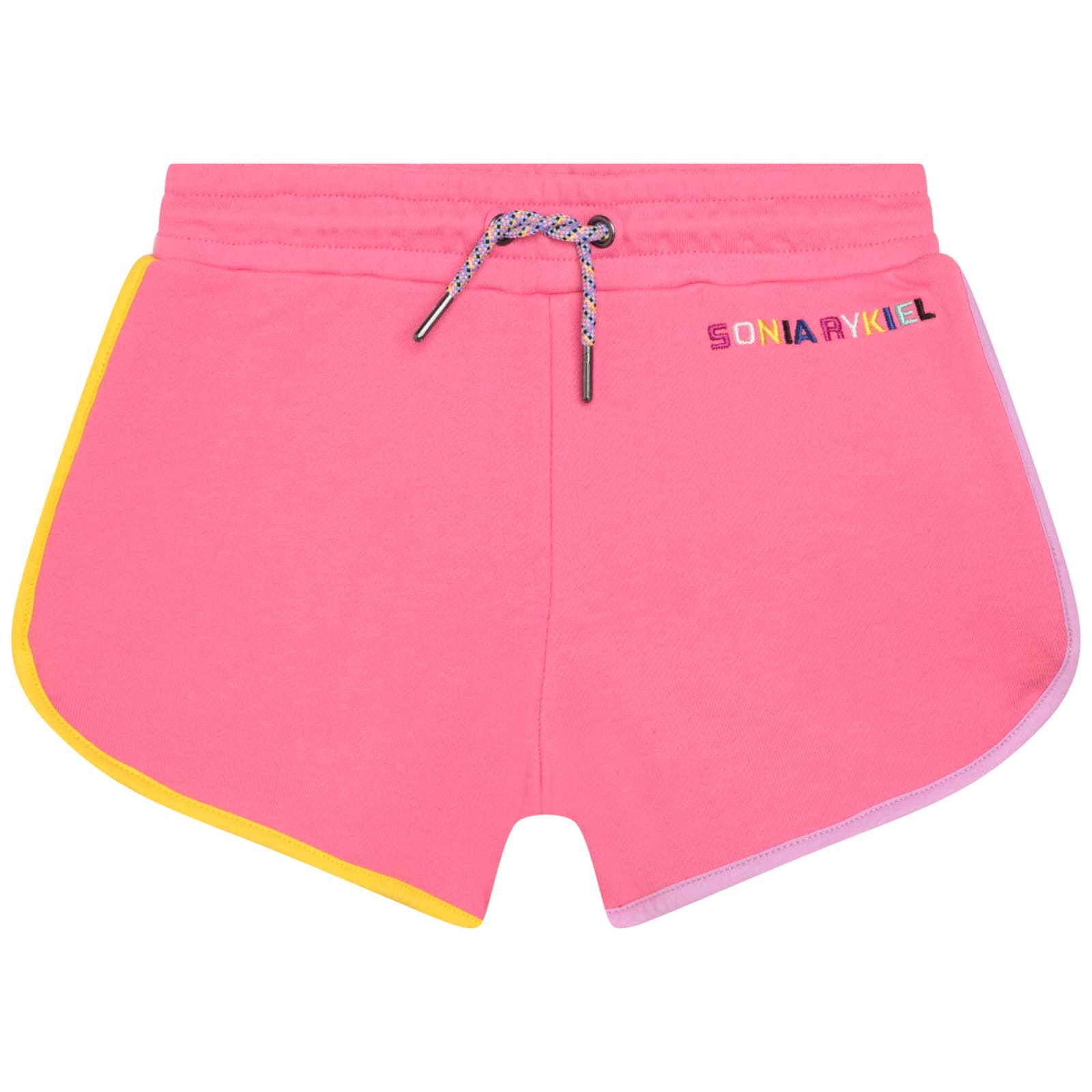 Sonia Rykiel Kids' Shorts With Embroidery In Pink