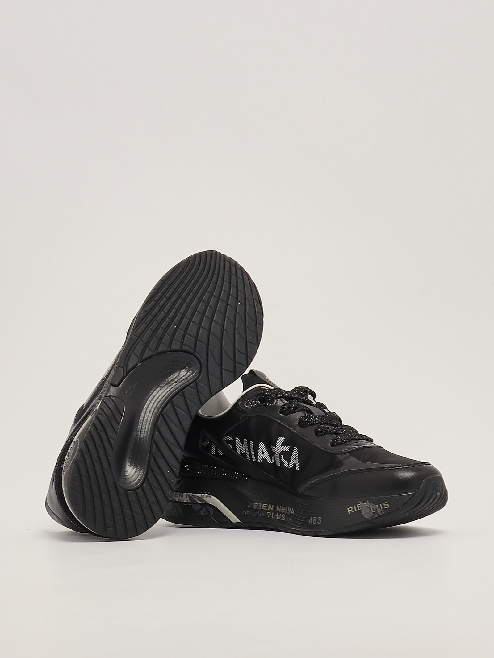 Shop Premiata Moerund Sneaker In Nero