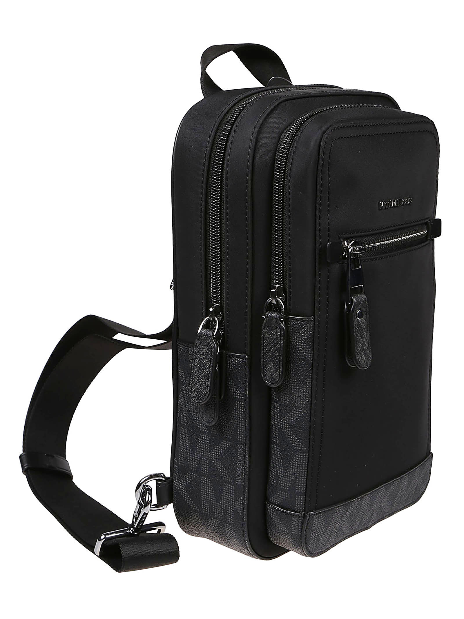 Shop Michael Kors Brooklyn Messenger Bag In Black