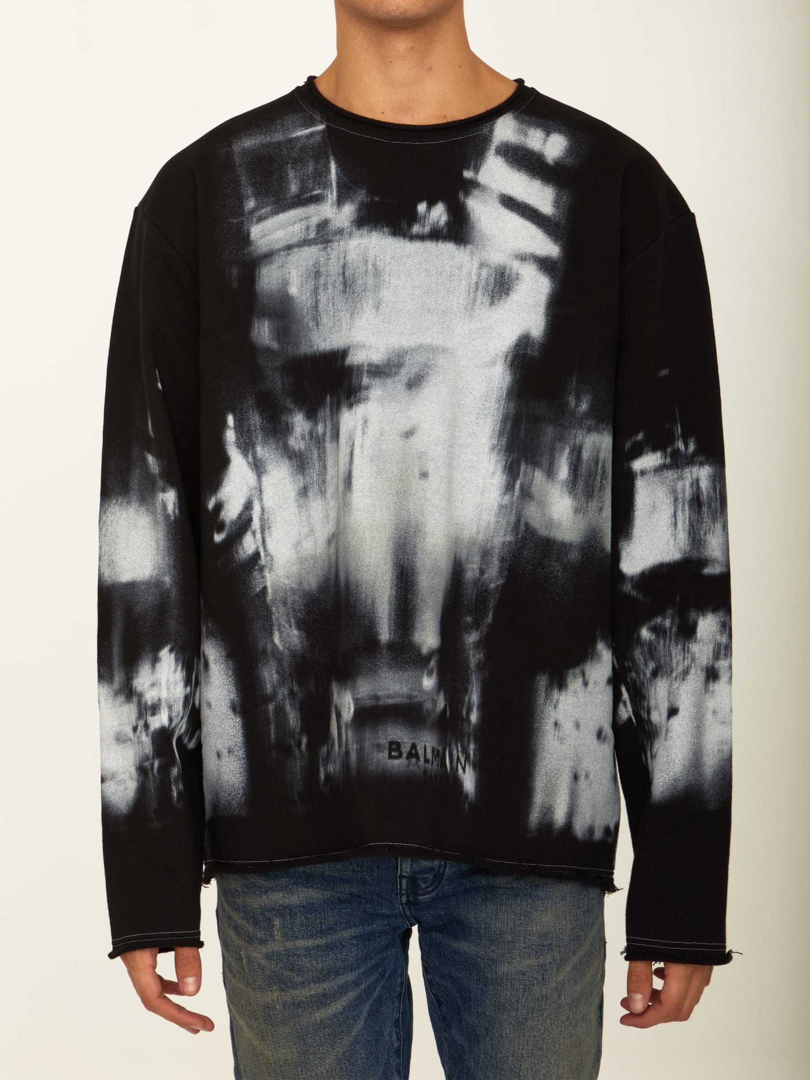 Balmain X-ray Print Sweatshirt