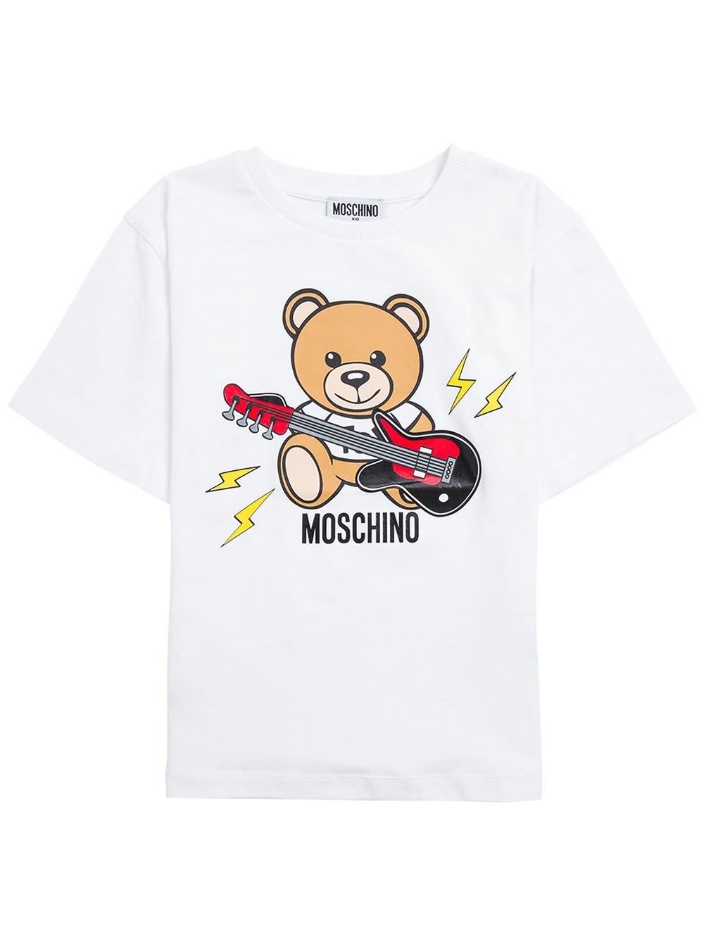 Moschino Cotton Maxi T-shirt With Teddy Bear Print