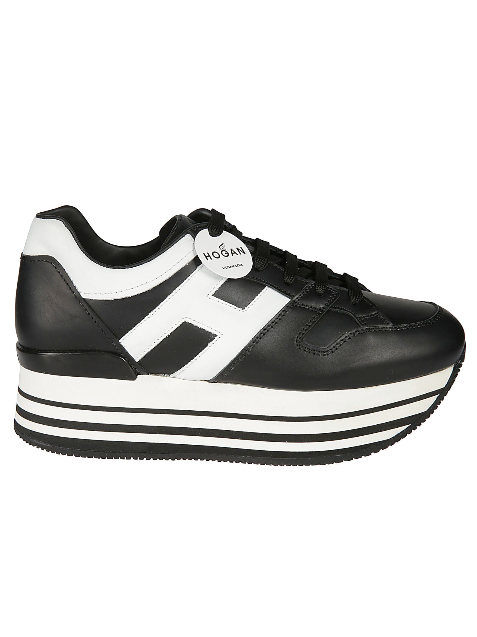 Hogan Hogan H283 Platform Sneakers - Nero/bianco - 10984992 | italist