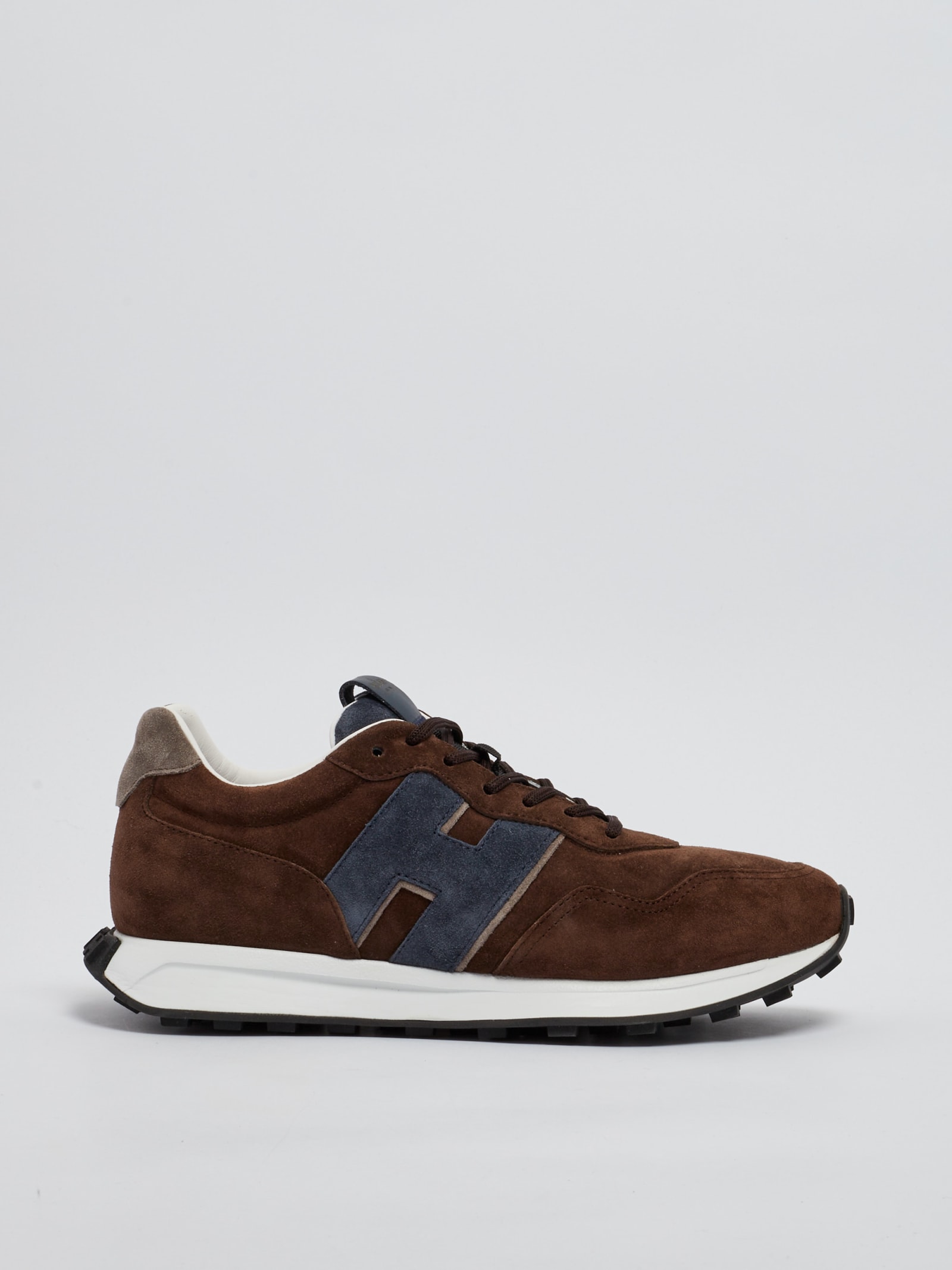 Hogan H601 Low-top Sneakers In Marrone