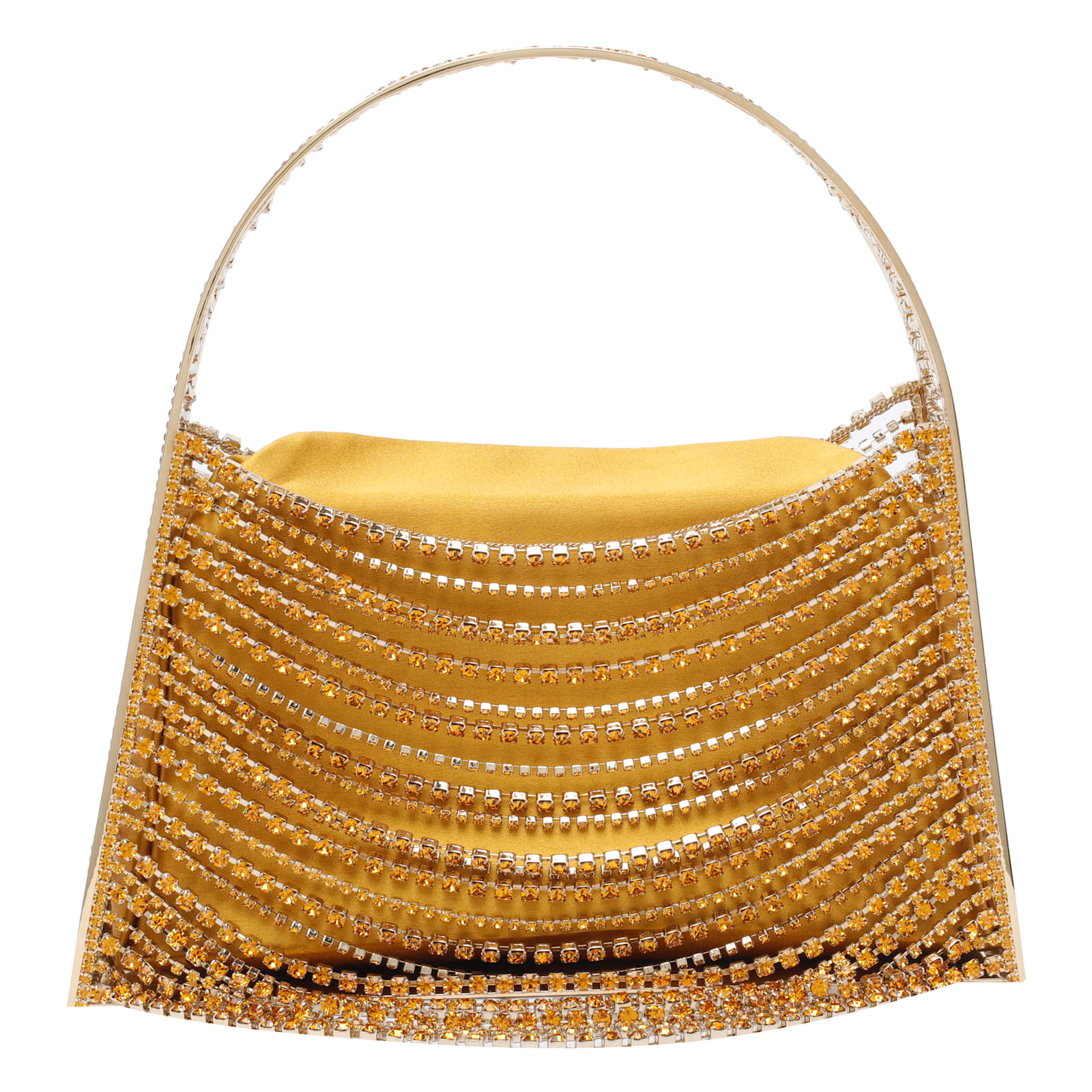 Benedetta Bruzziches Lucia In The Sky Handbag In Yellow