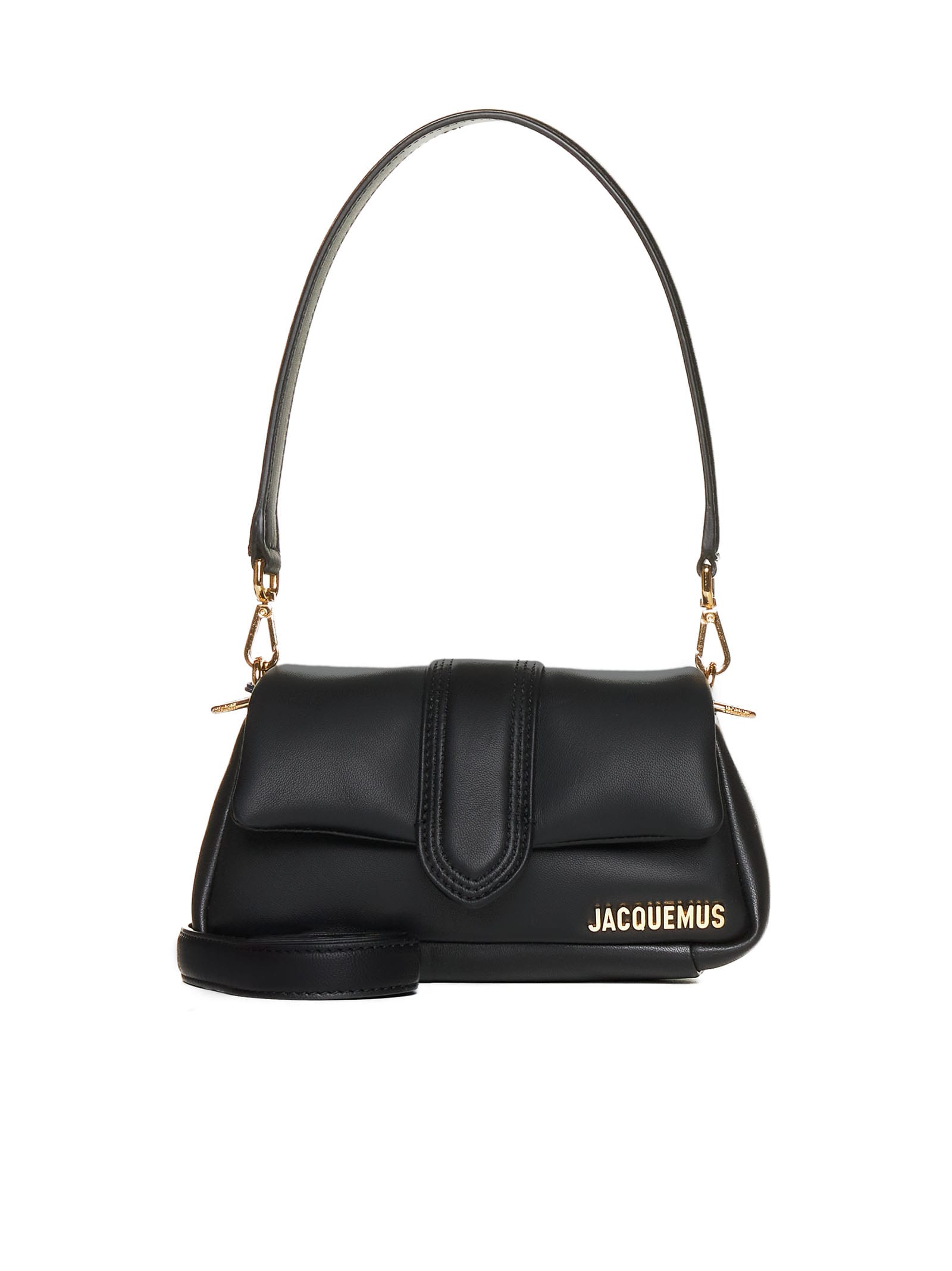 Shop Jacquemus Shoulder Bag In Black