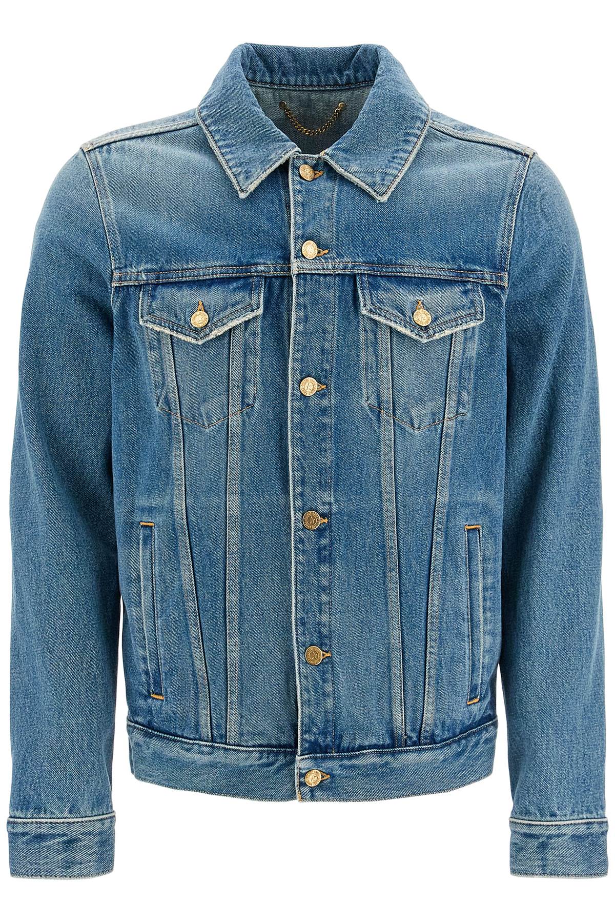 Shop Golden Goose Regular Denim Jacket For Men Or In Blue (blue)