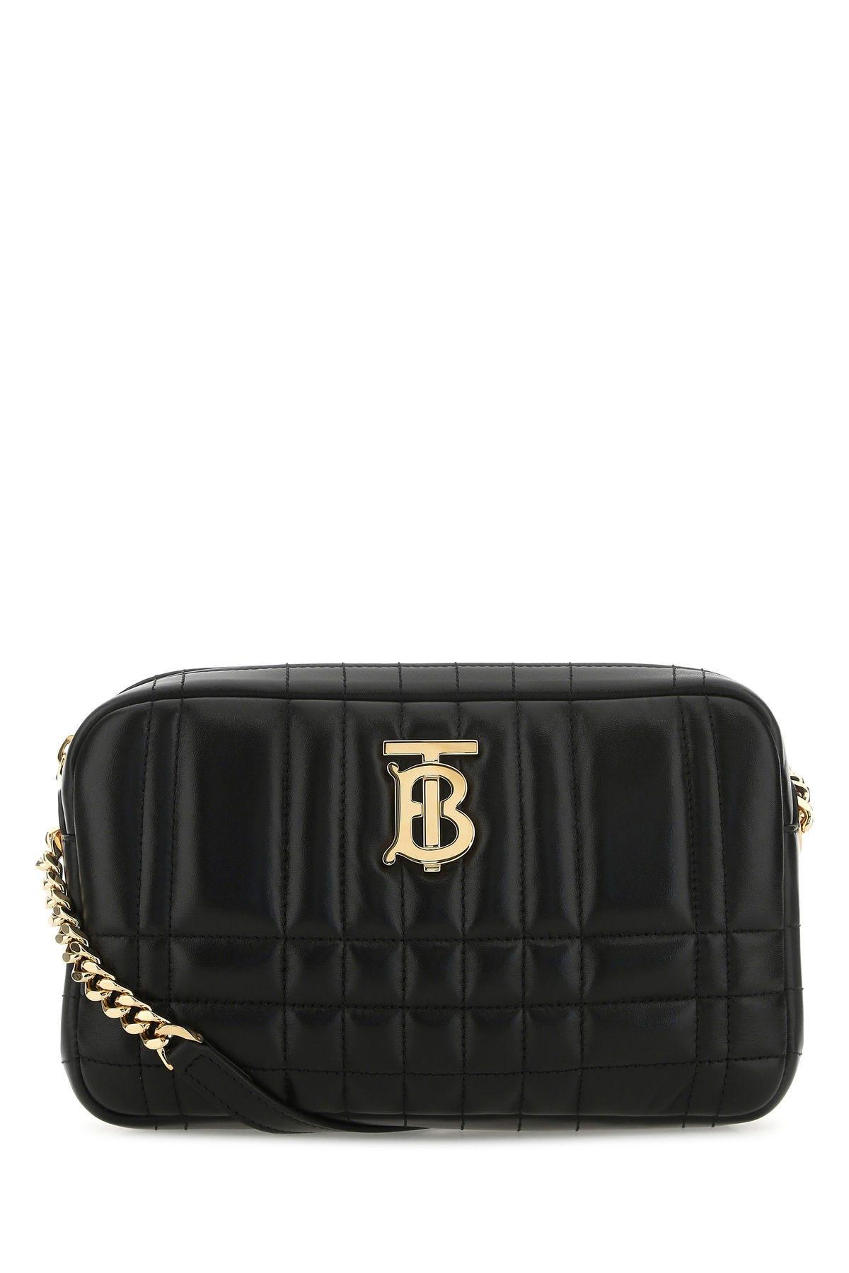 Burberry Black Nappa Leather Small Lola Crossbody Bag