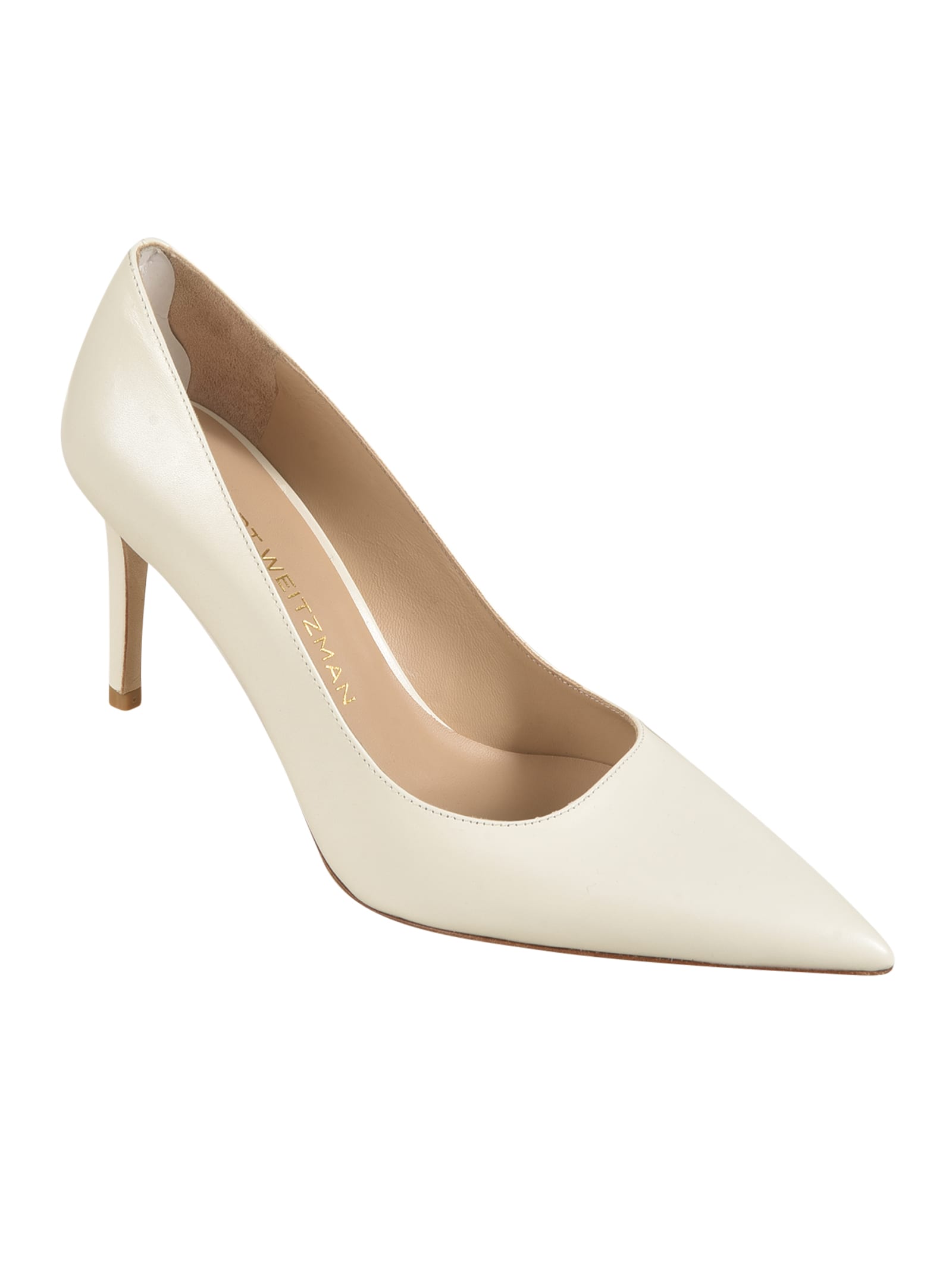 Stuart Weitzman Stuart Power 85 Pumps In Cream