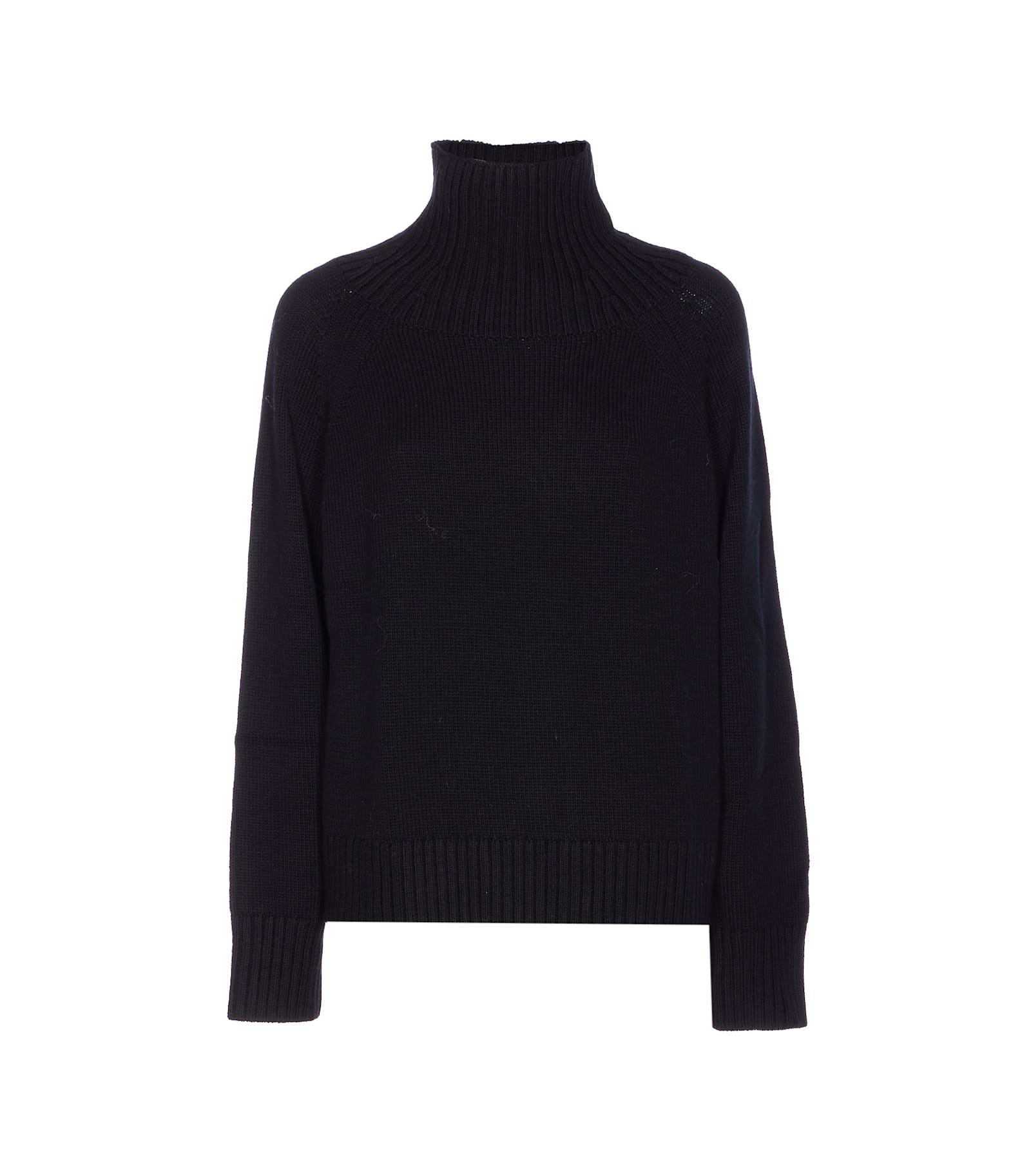 Michael Michael Kors Solid Sweater In Black