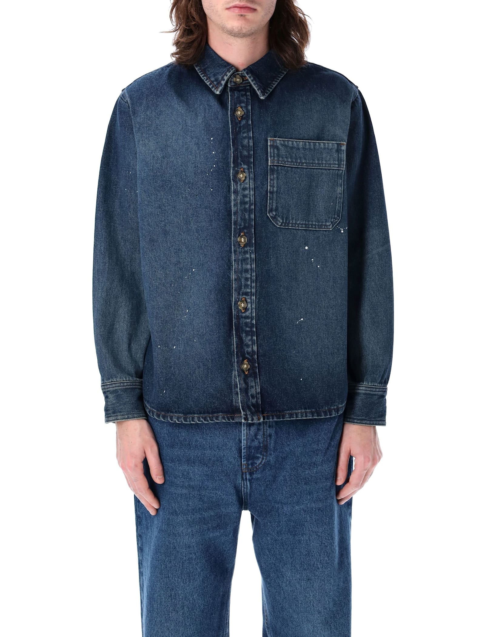 A. P.C. Denim Overshirt