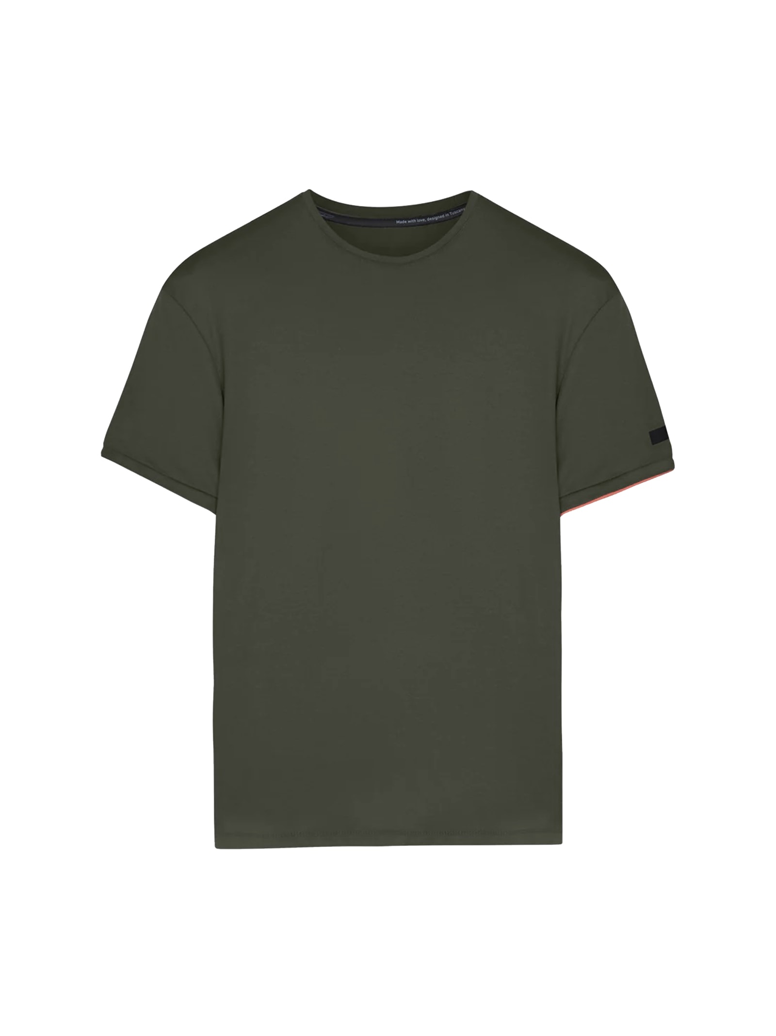 Rrd - Roberto Ricci Design T-shirt Macro In Verde Militare