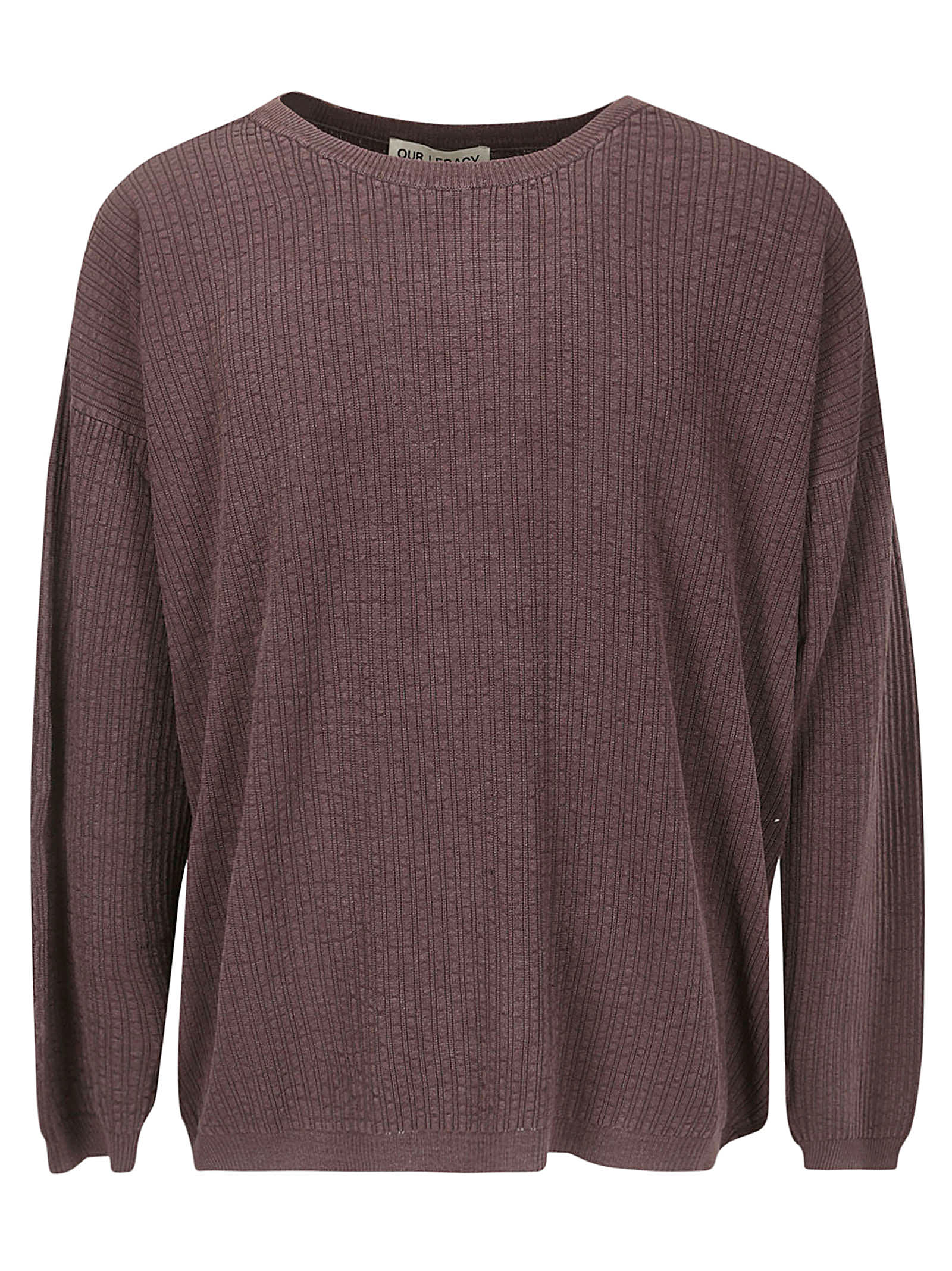 Shop Our Legacy Popover Roundneck In Mystic Plum