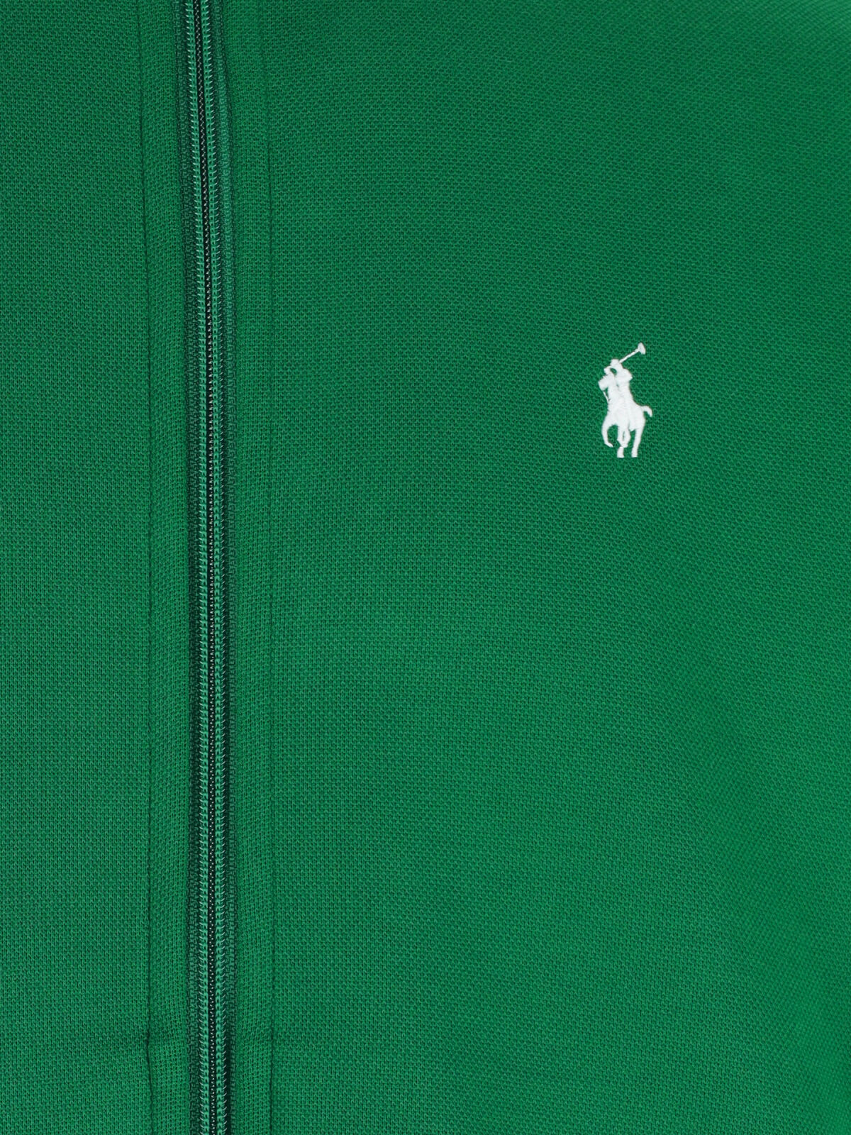 Polo Ralph Lauren Ribbed Cuffs Side Pockets Contrast Stripe Detail