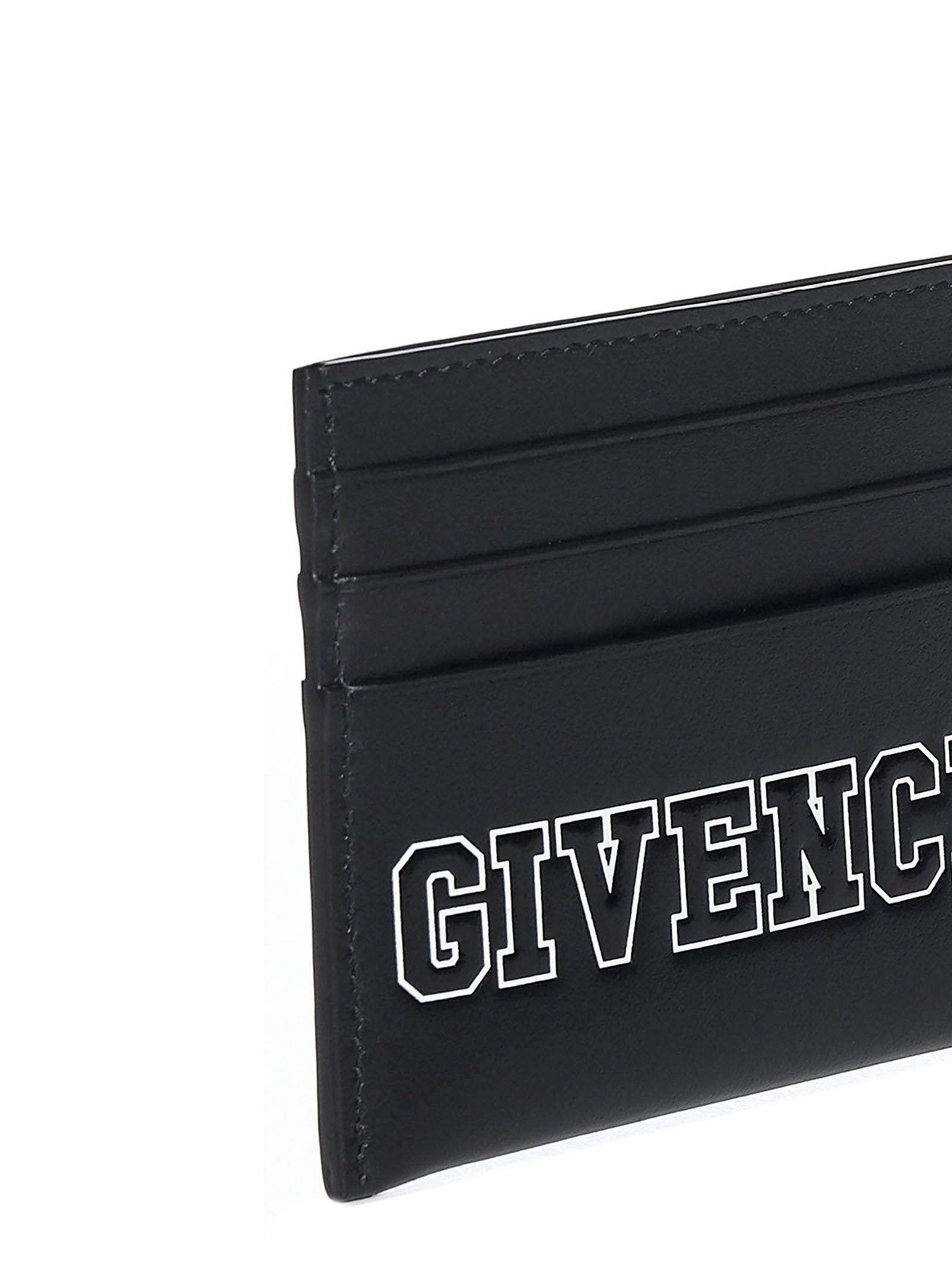 Shop Givenchy Logo Printed Cardholder
