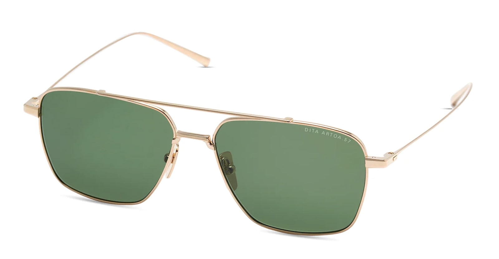 Dita Dts181/a/02 Artoa.57 Sunglasses In White Gold