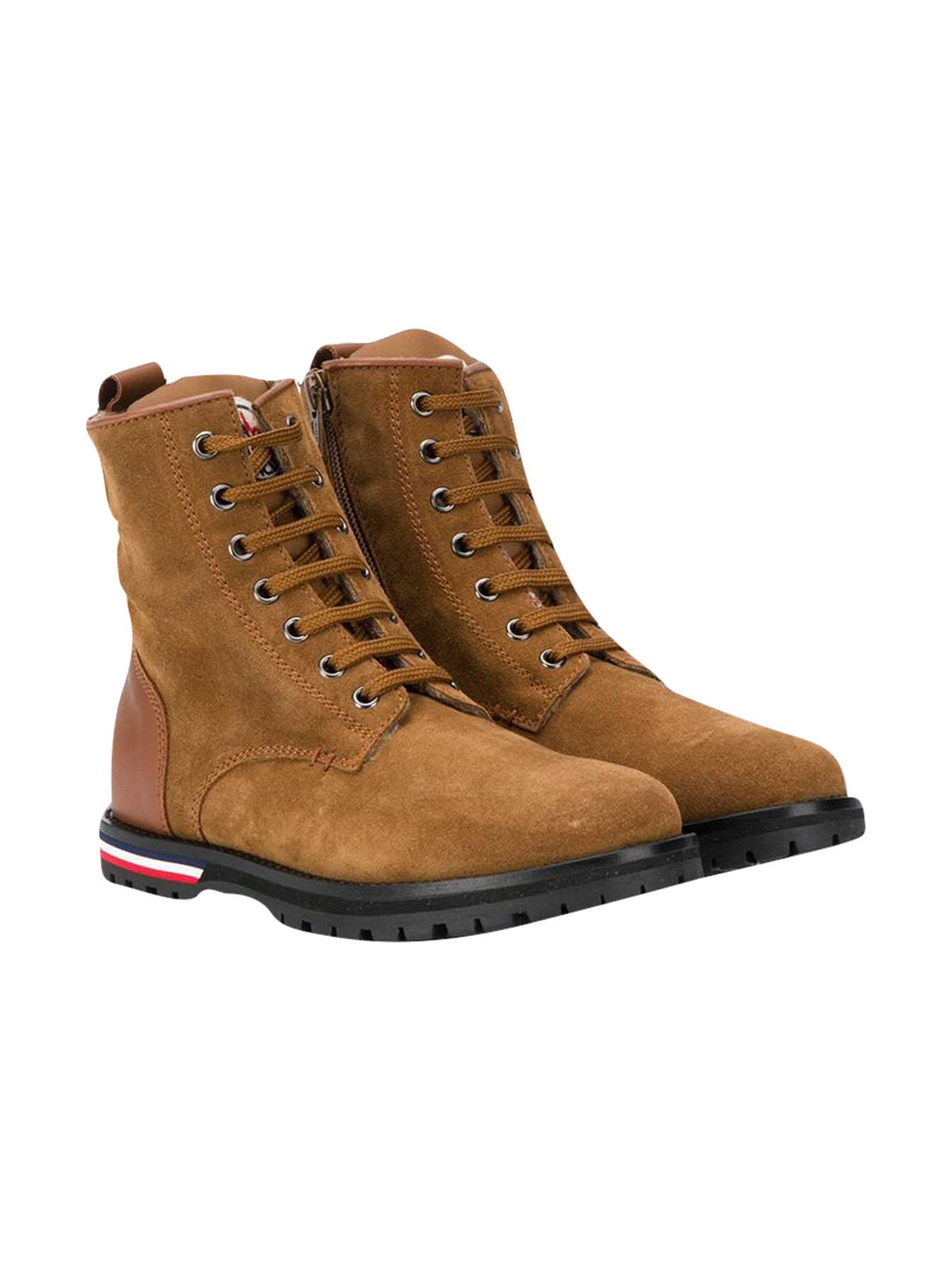 Buy Moncler Lace-up Ankle Boots online, shop Moncler shoes with free shipping