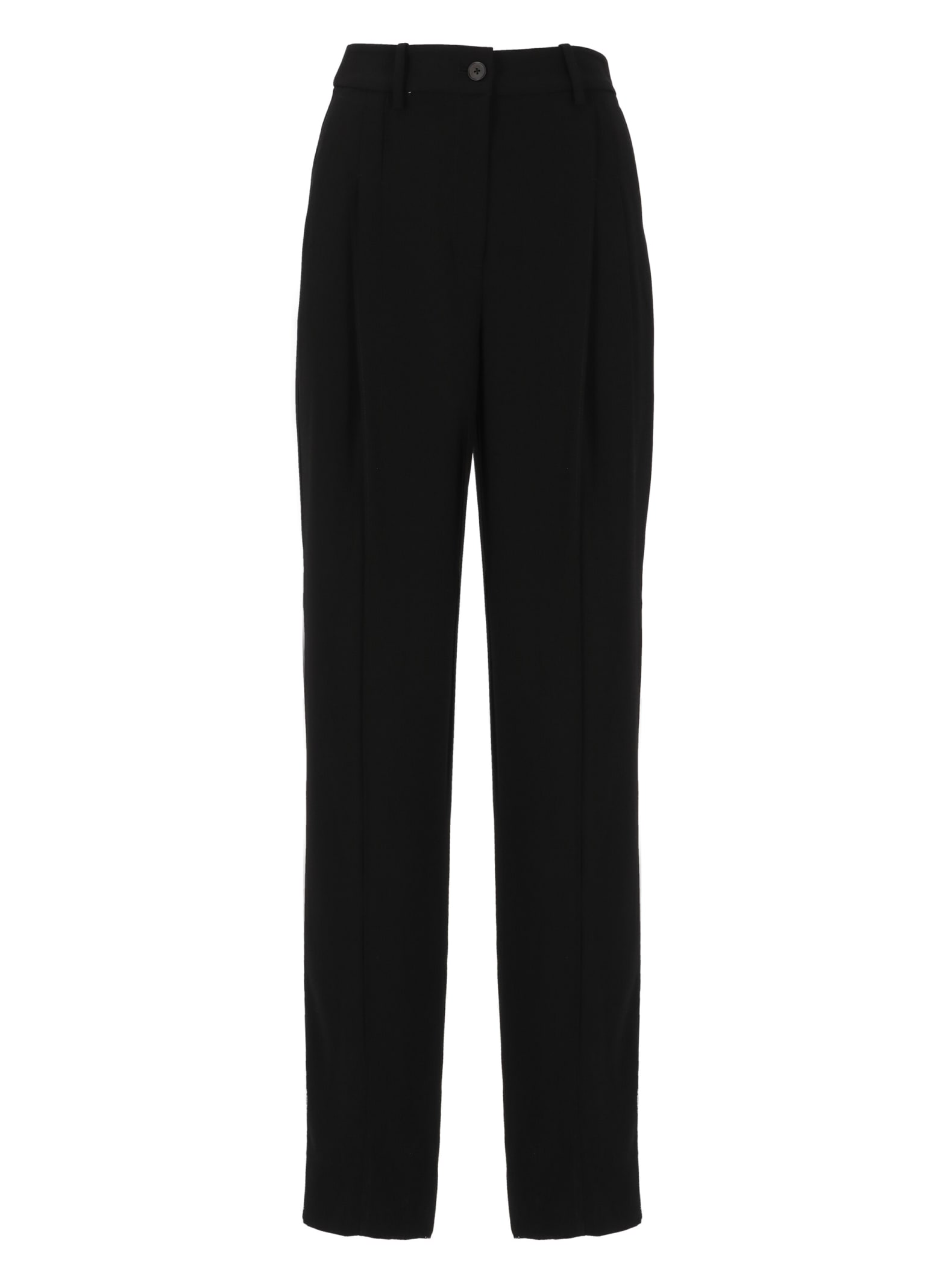 Calvin Klein Smooth Twill Slim Leg Pant In Black