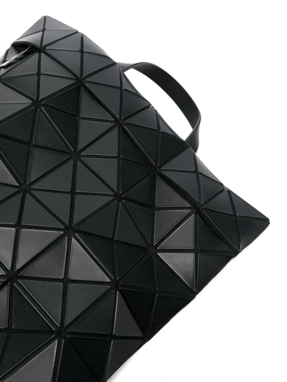 Shop Bao Bao Issey Miyake Flat Pack Back Pack In Matte Black