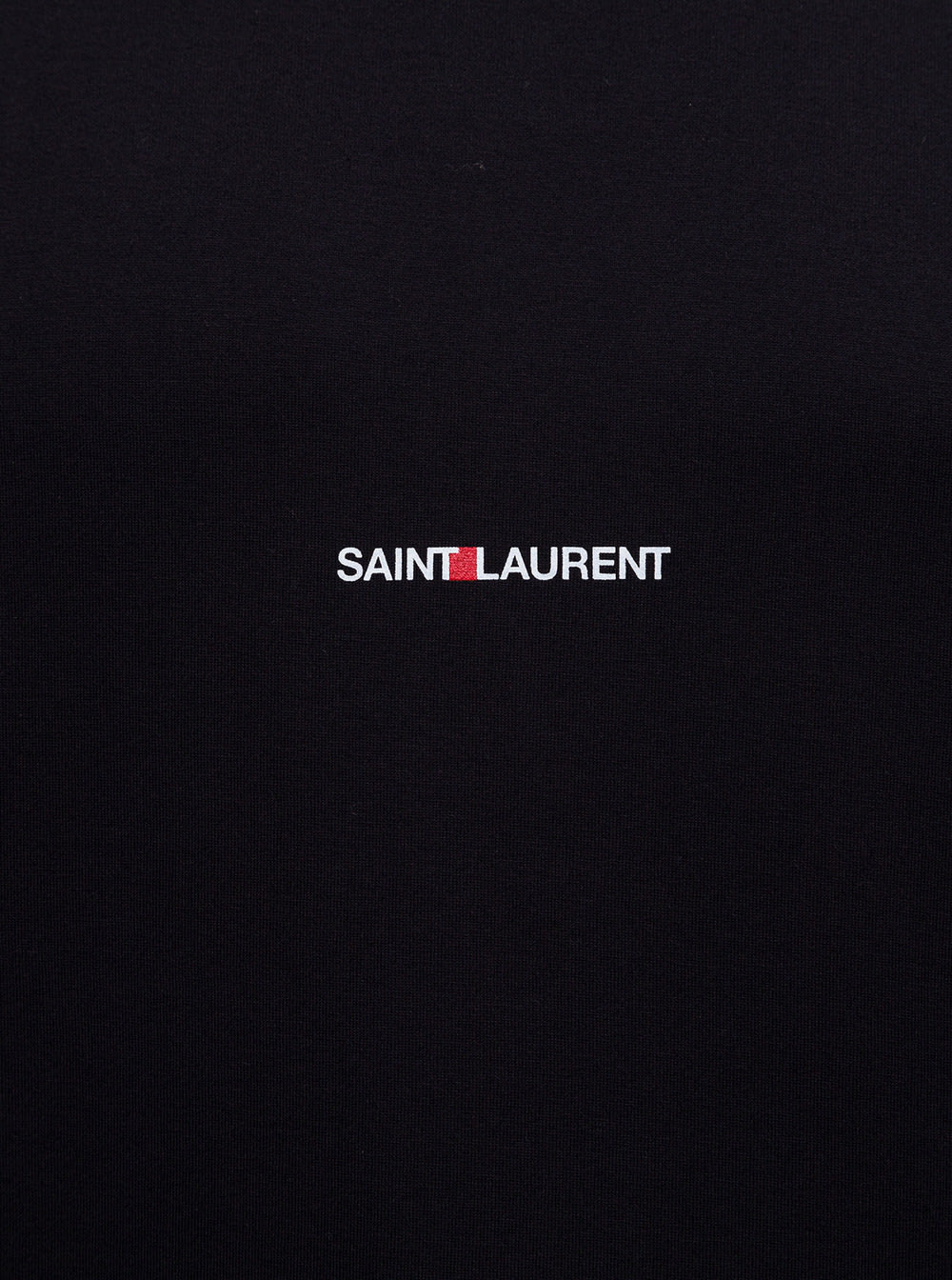 Shop Saint Laurent Black T-shirt With Logo