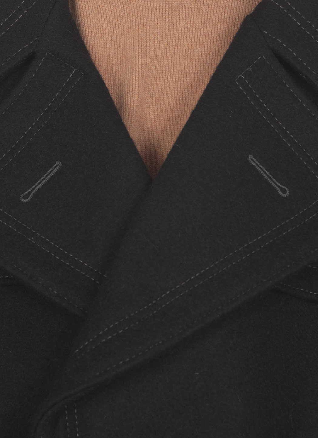 Maison Margiela padded single-breasted jacket - Black
