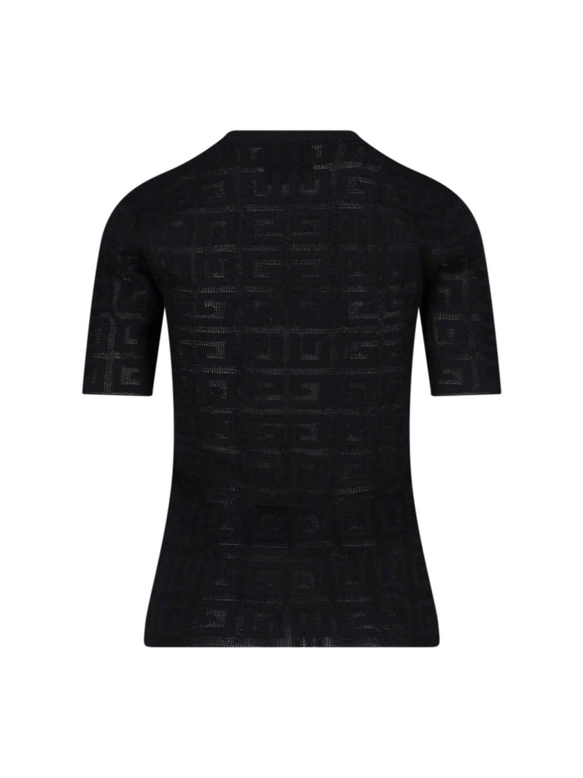 Shop Givenchy 4g Sweater In Black