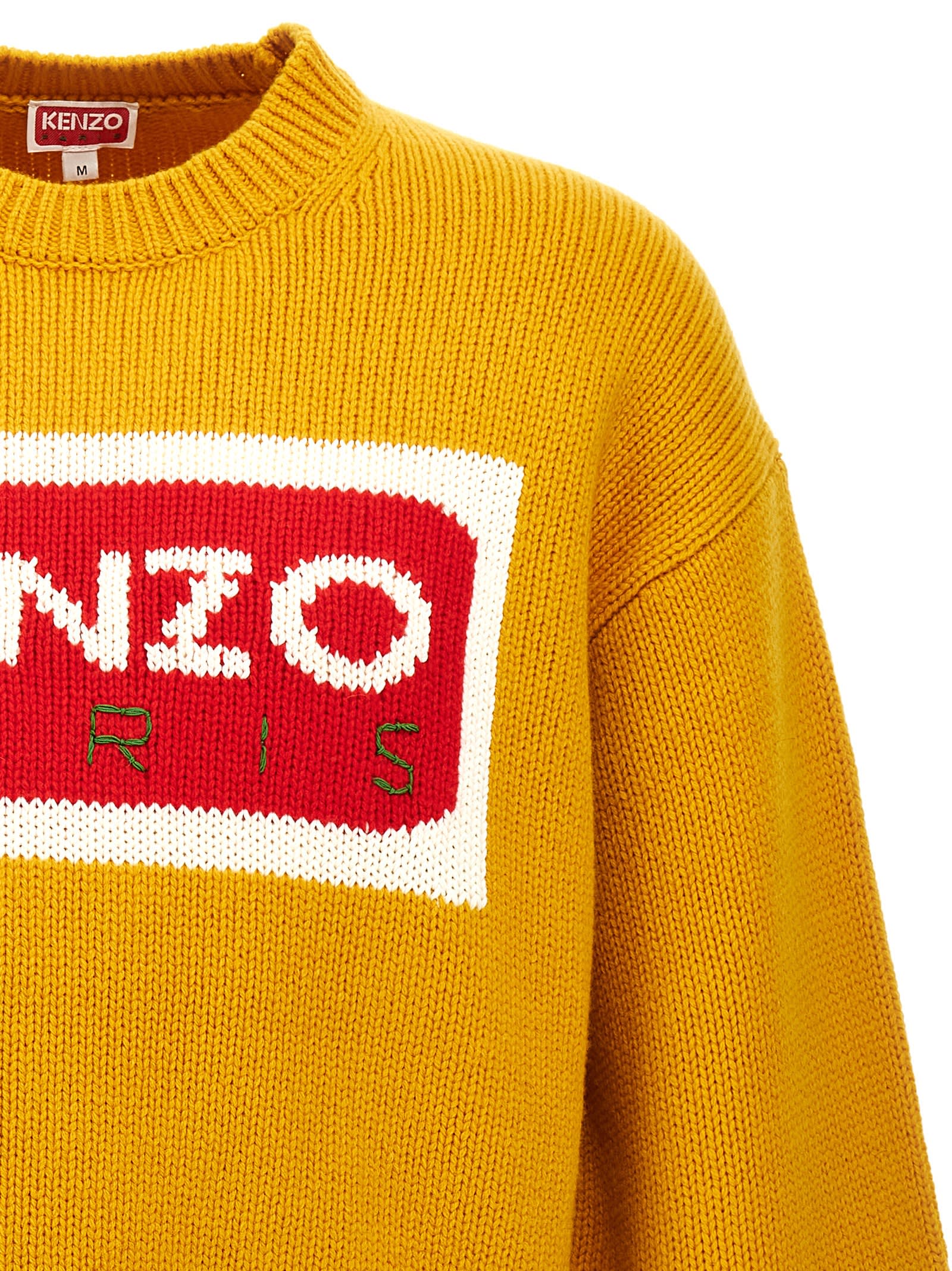 Shop Kenzo Tricolor Paris Sweater