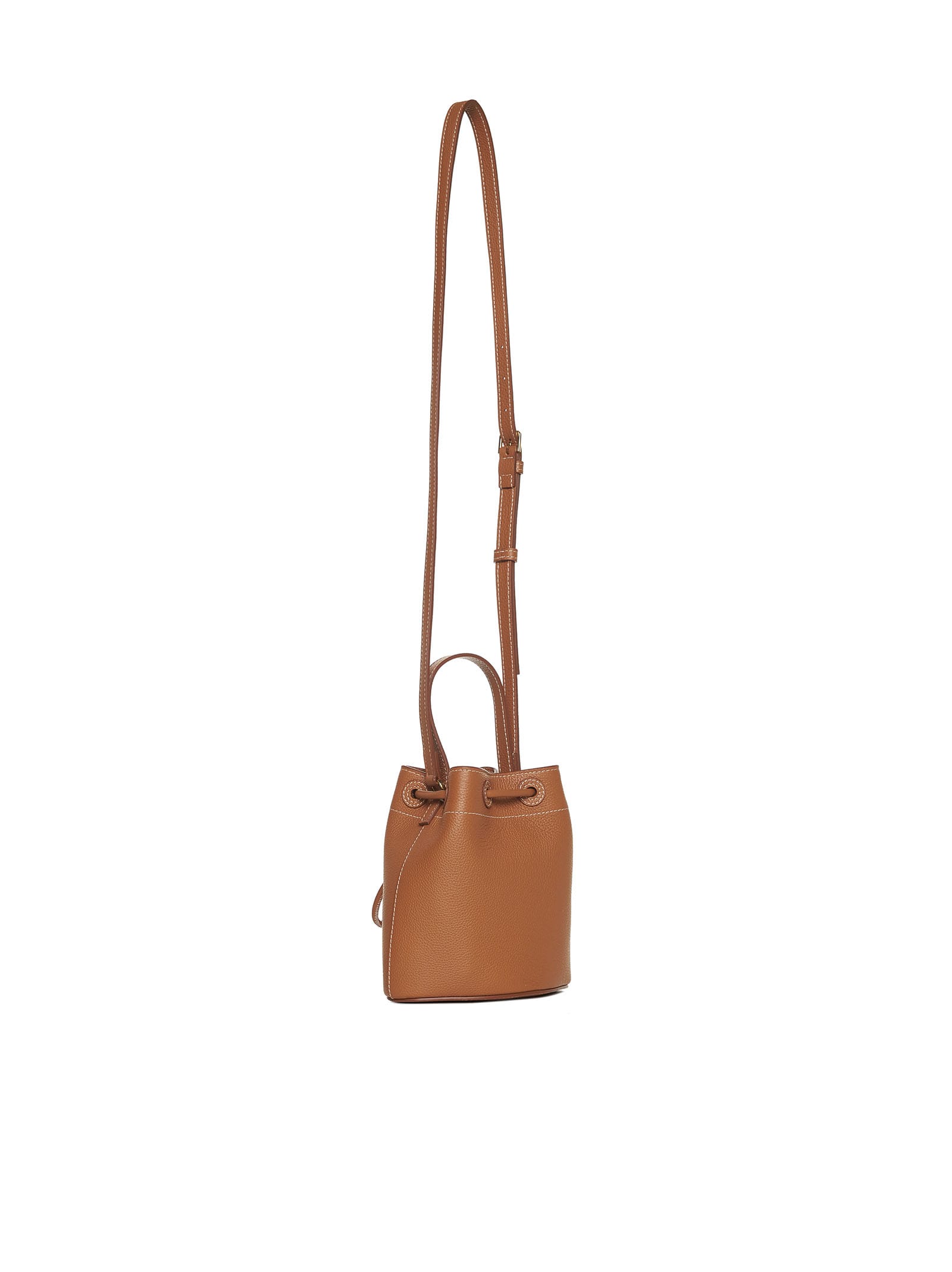 Shop Burberry Tote In Warm Russet Brown