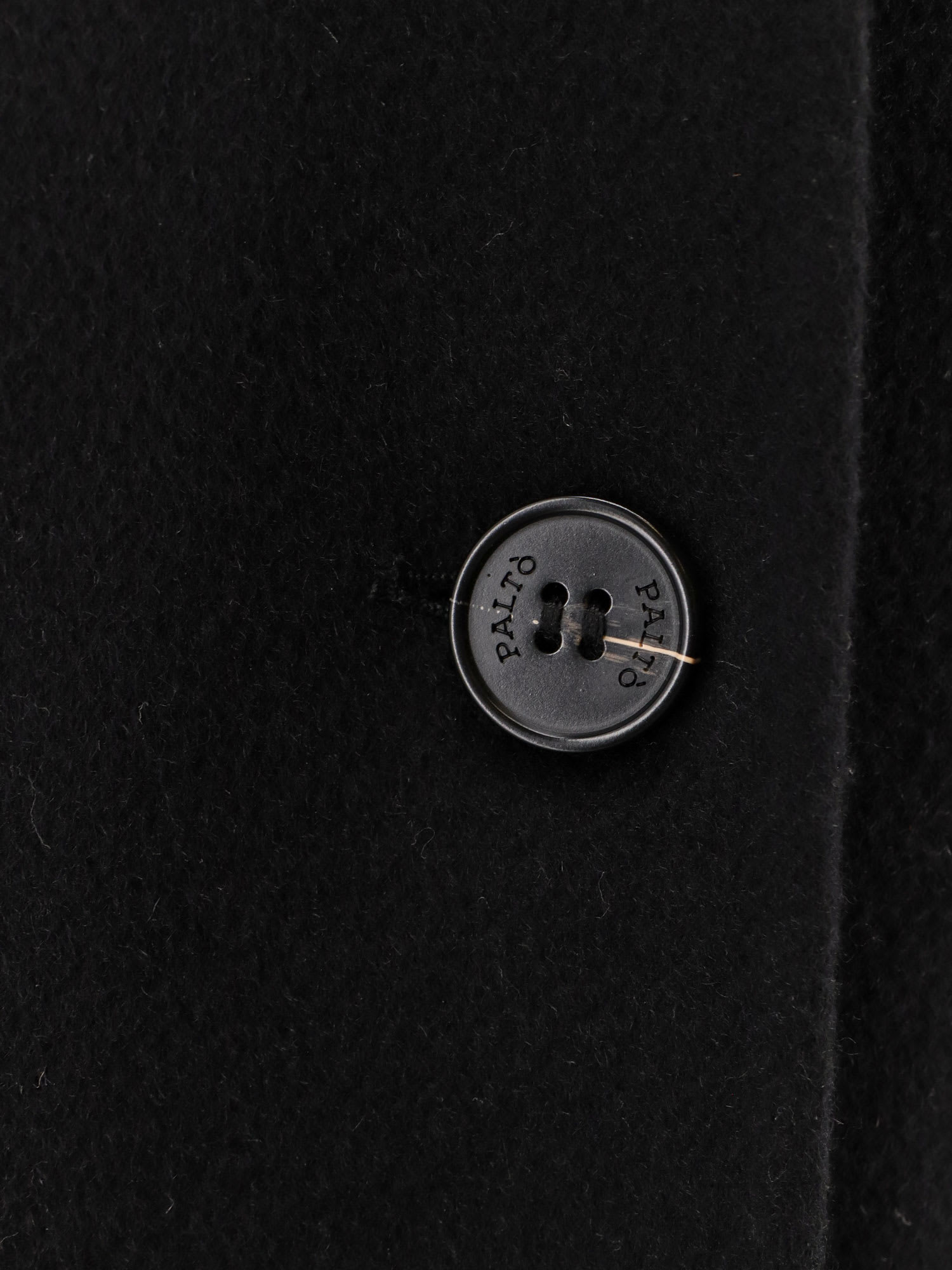 Paltò Elsa Db Wool Coat In Black
