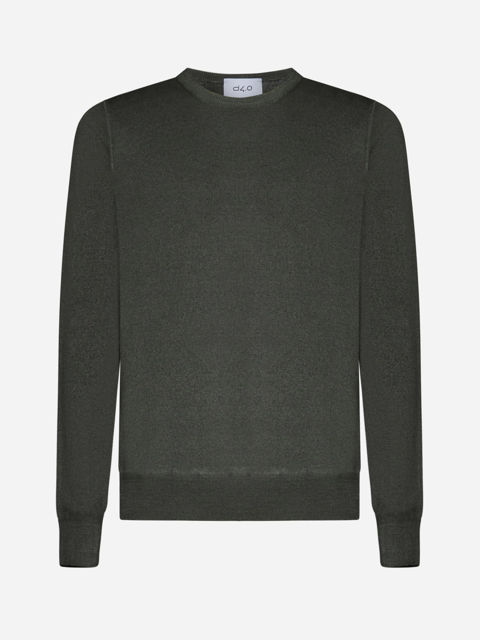 Crew Neck Wool Sweater