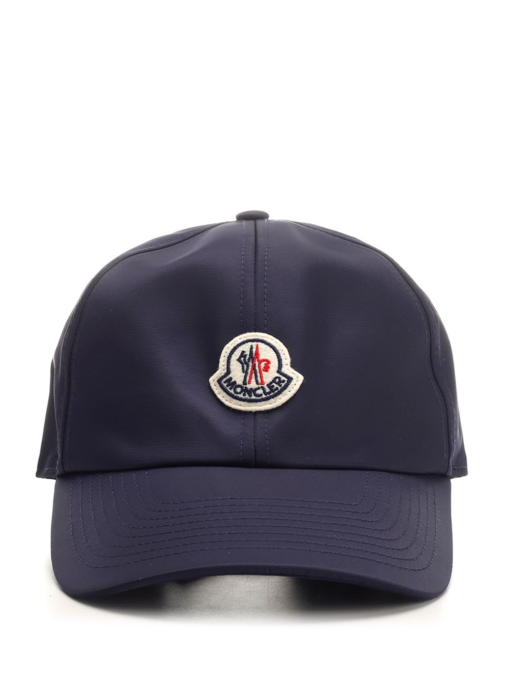 Shop Moncler Baseball Hat In Blue