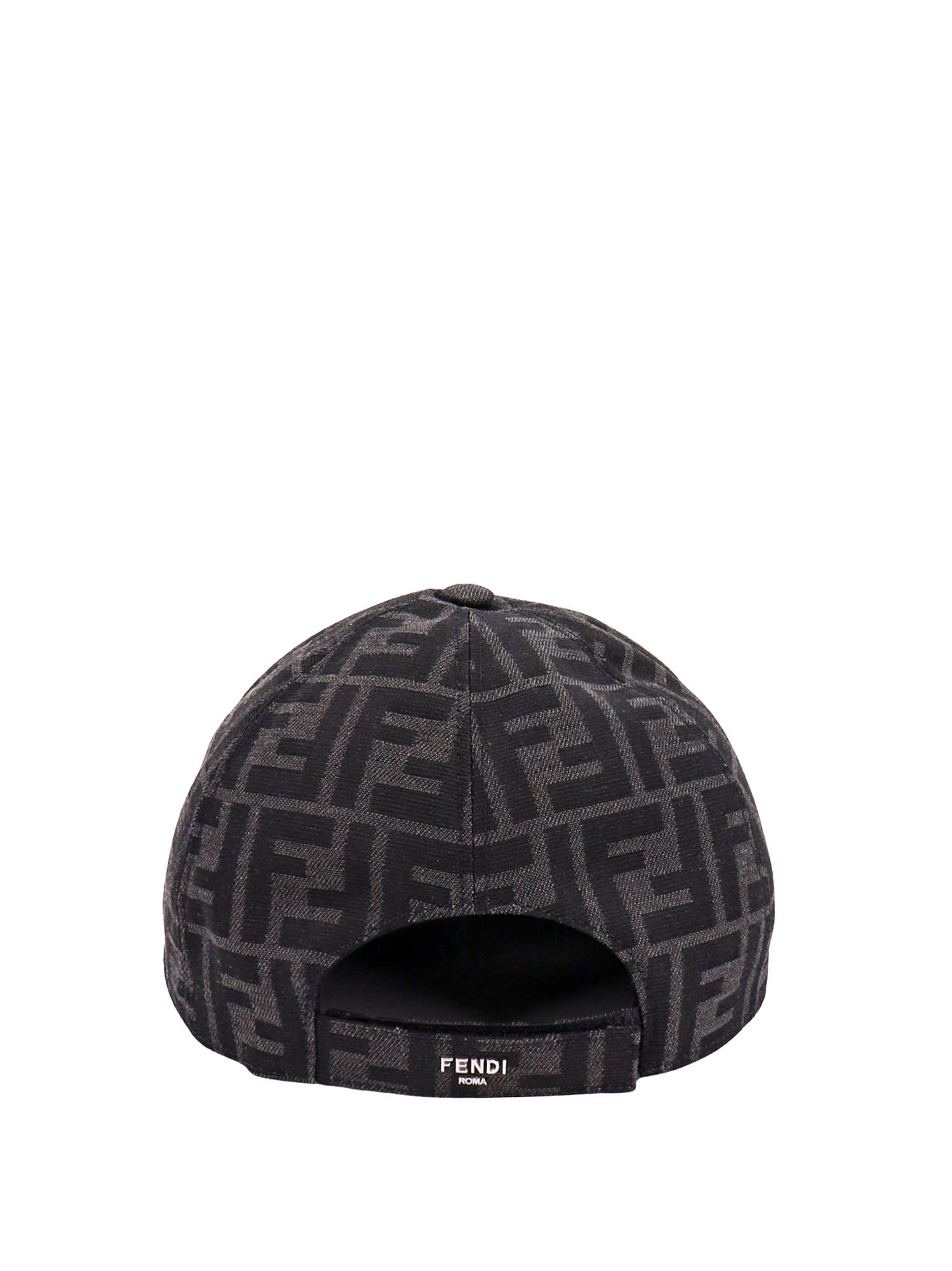 Shop Fendi Hat In Nero Antracite