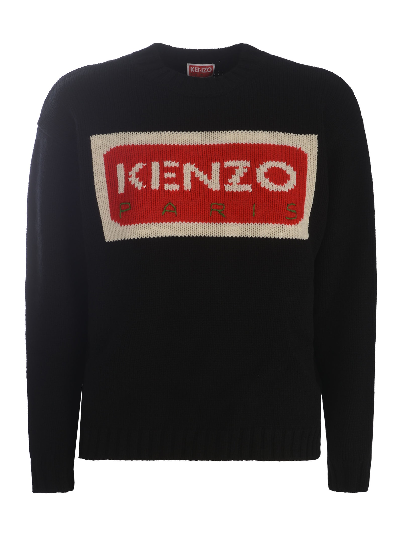 Kenzo Sweater  In Wool In Black
