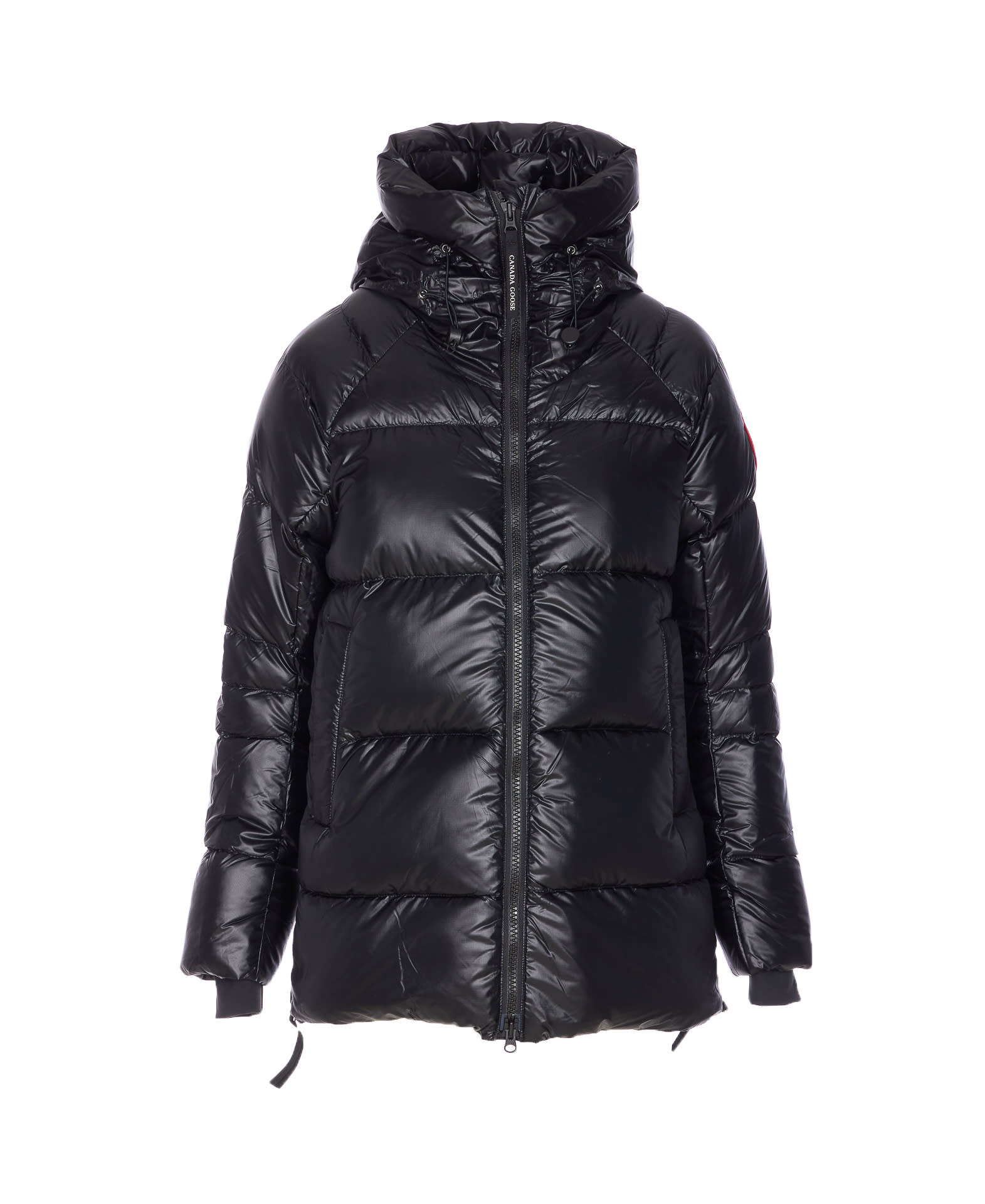 Canada Goose High-performance Puffer Jacket With Adjustable Hood In Black