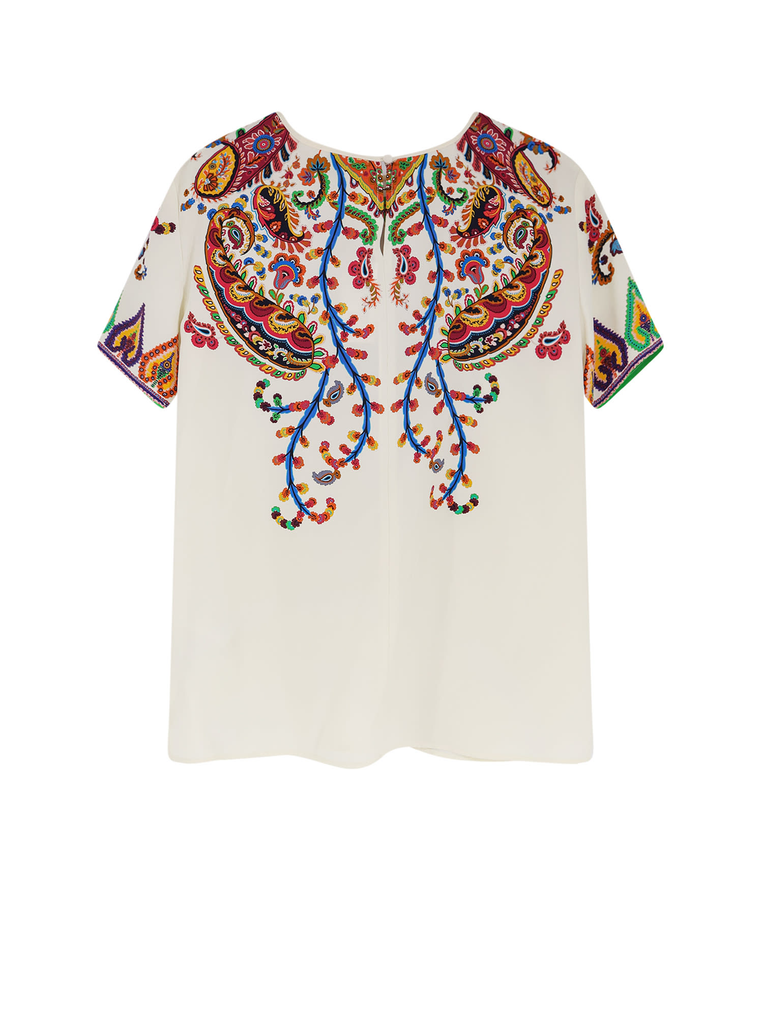 Etro Women Silk Top In Multi