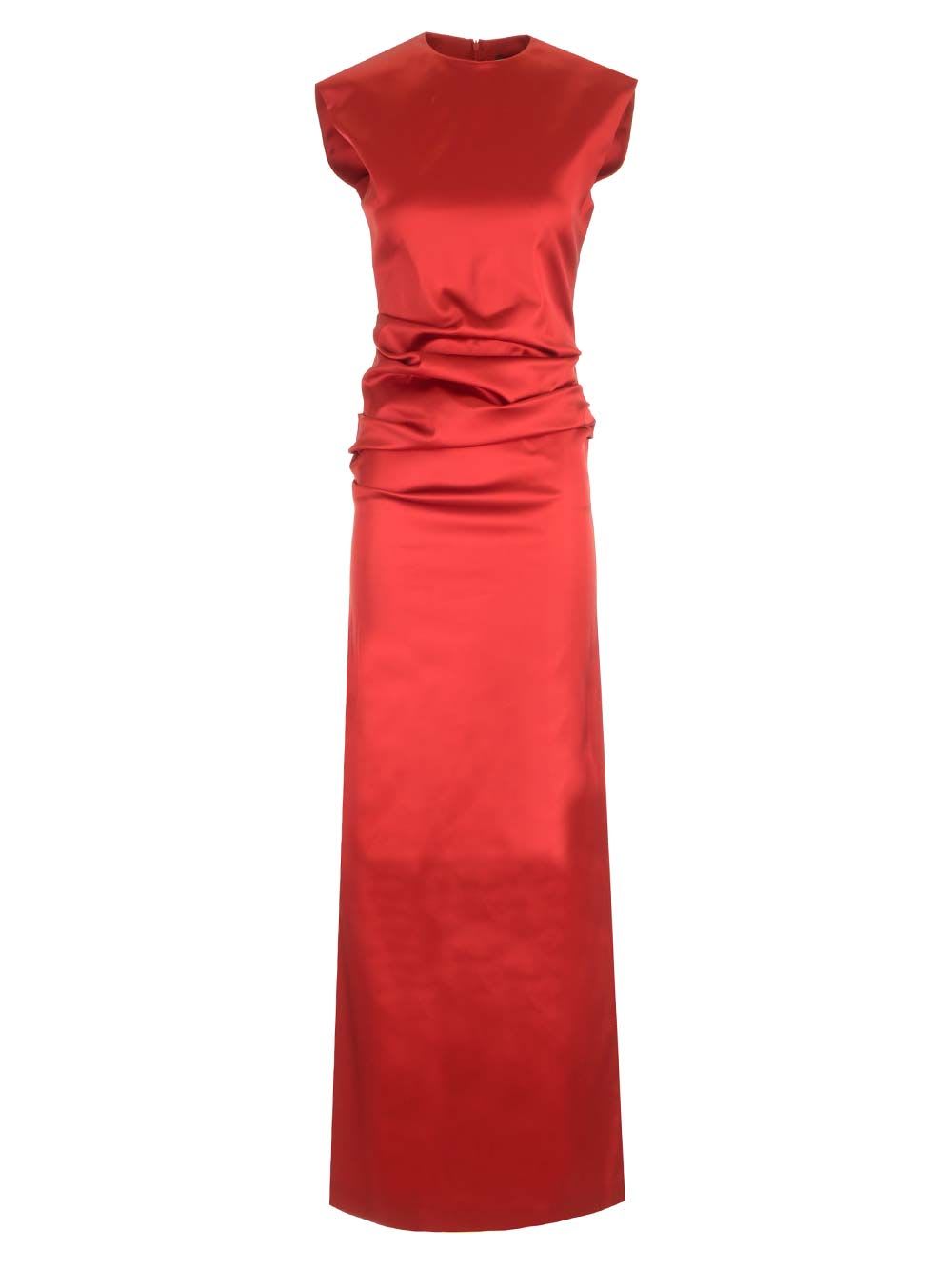 Max Mara Rea Draped Long Dress