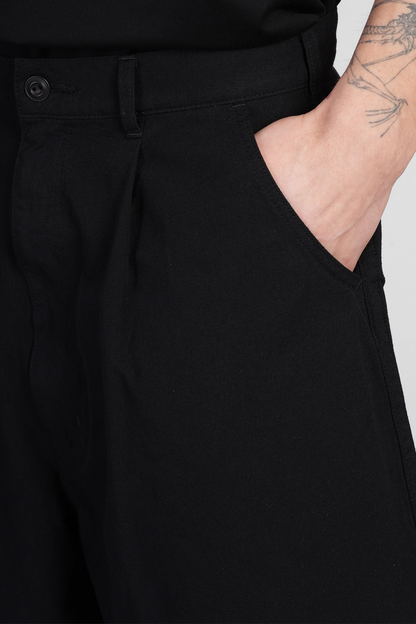 Junya Watanabe Shorts In Black Nylon In Black