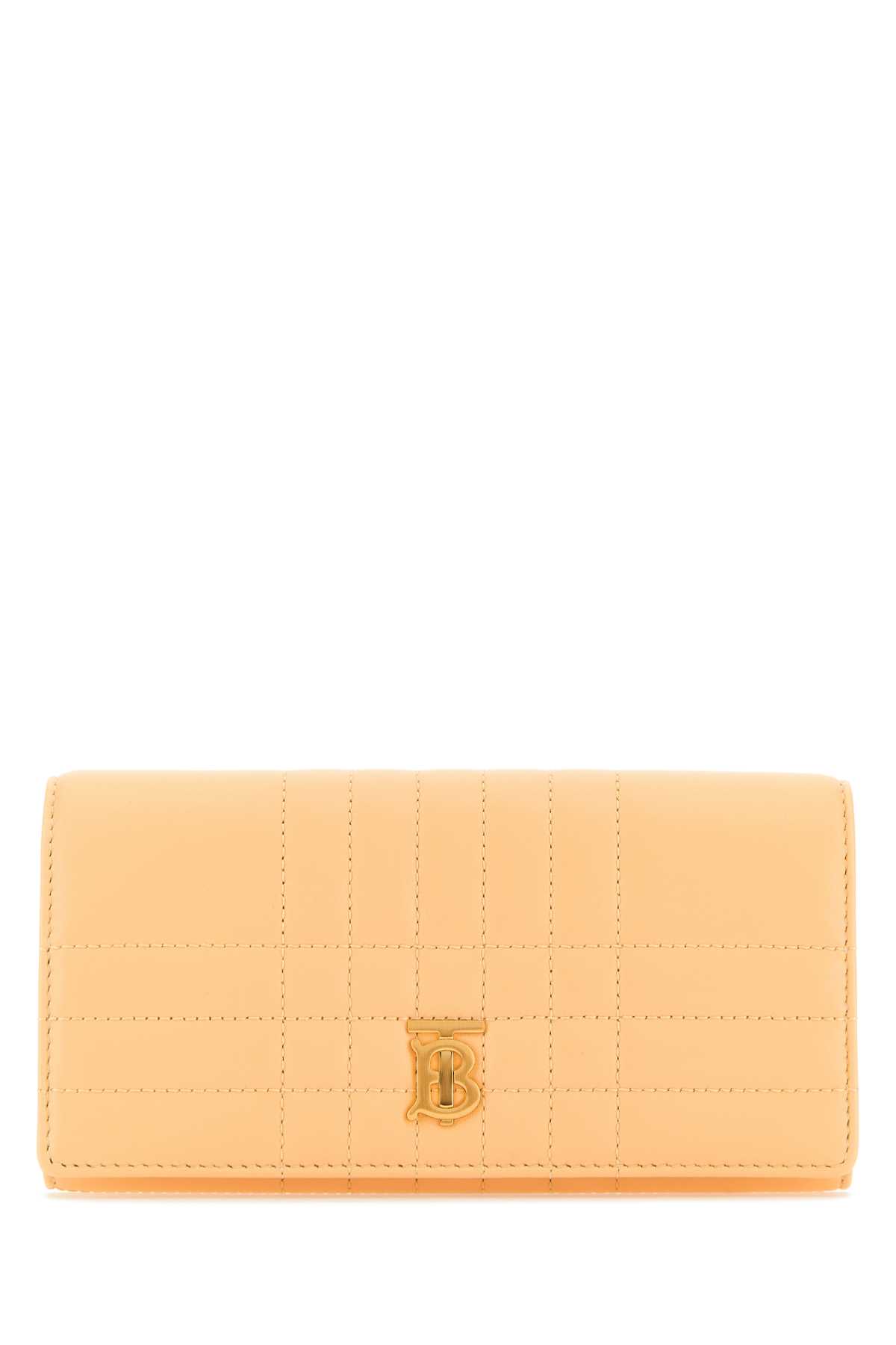 Burberry Peach Leather Lola Wallet